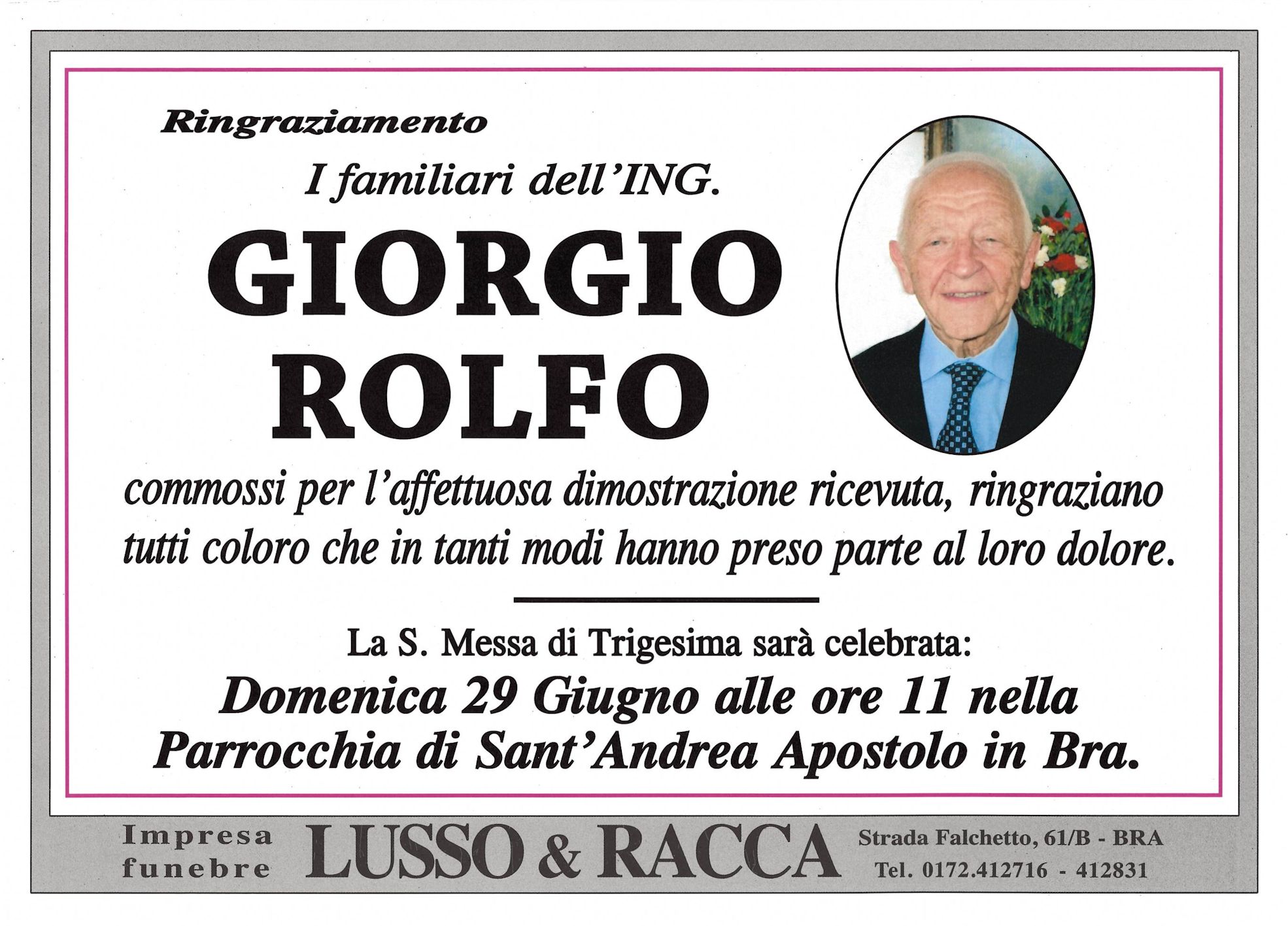 Ringraziamento