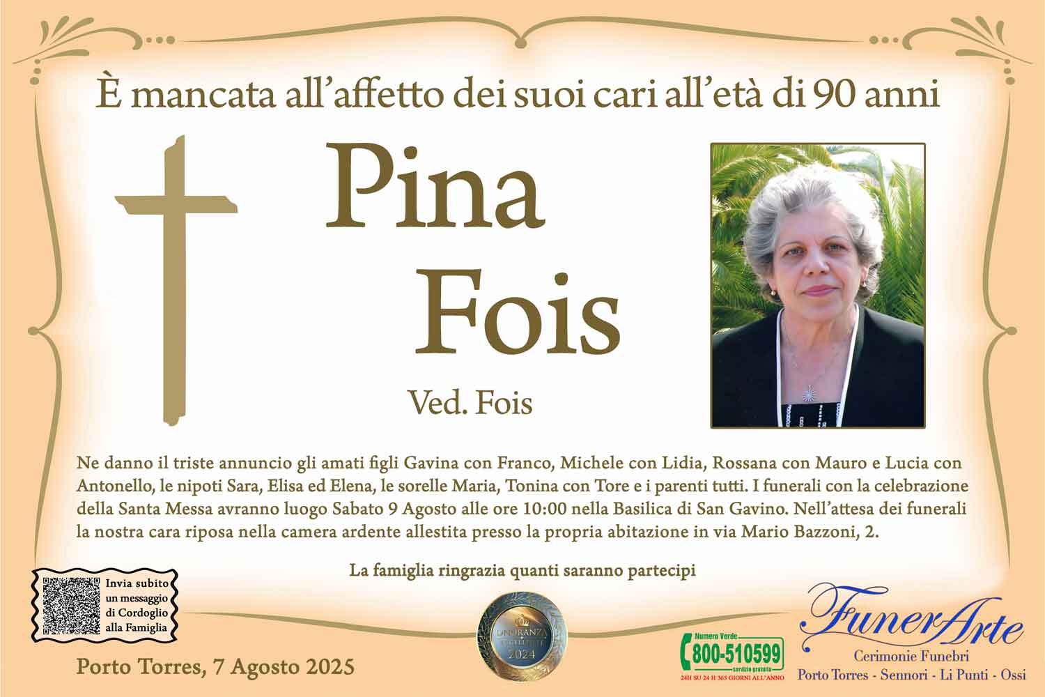 Annuncio famiglia