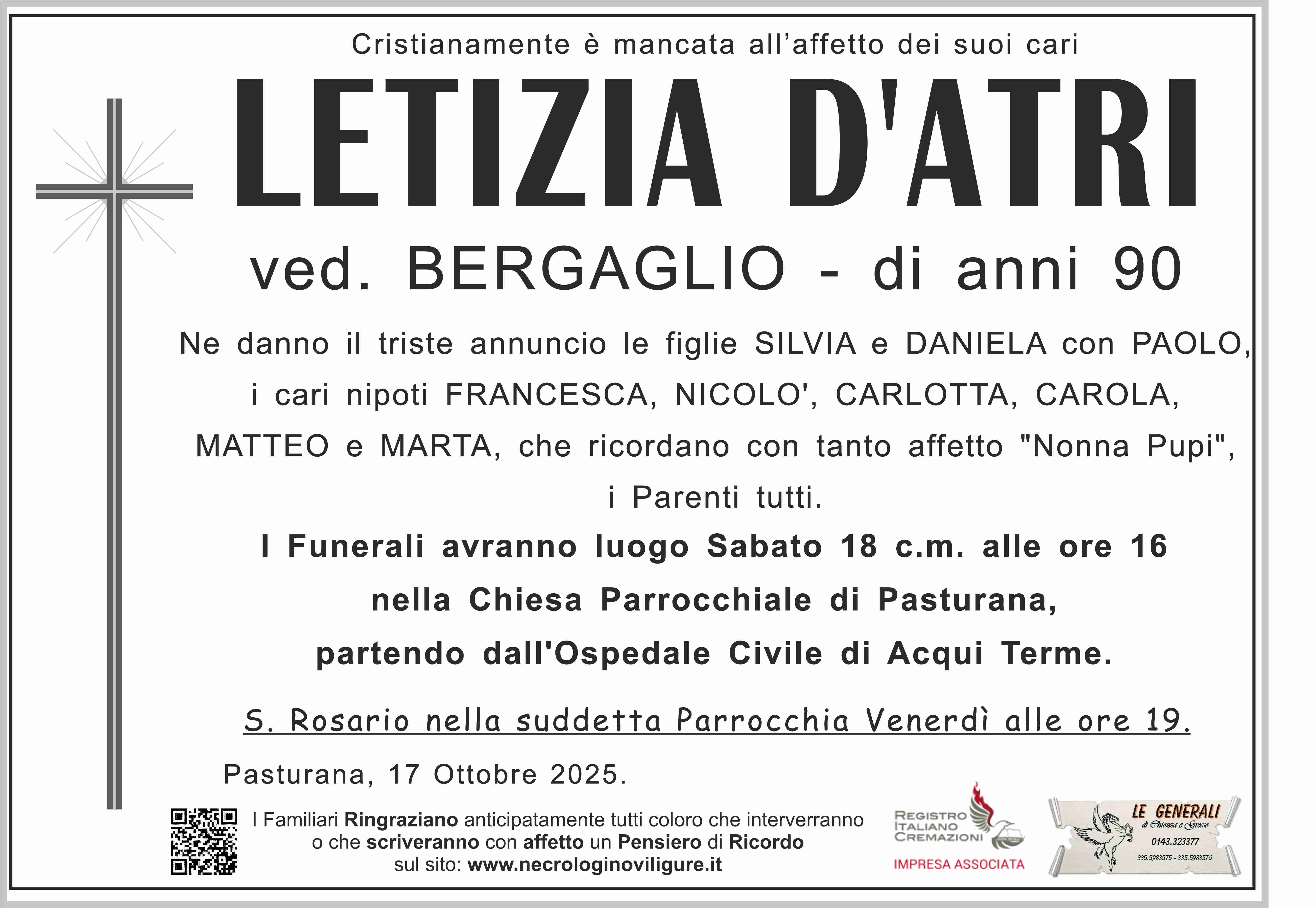 Annuncio famiglia