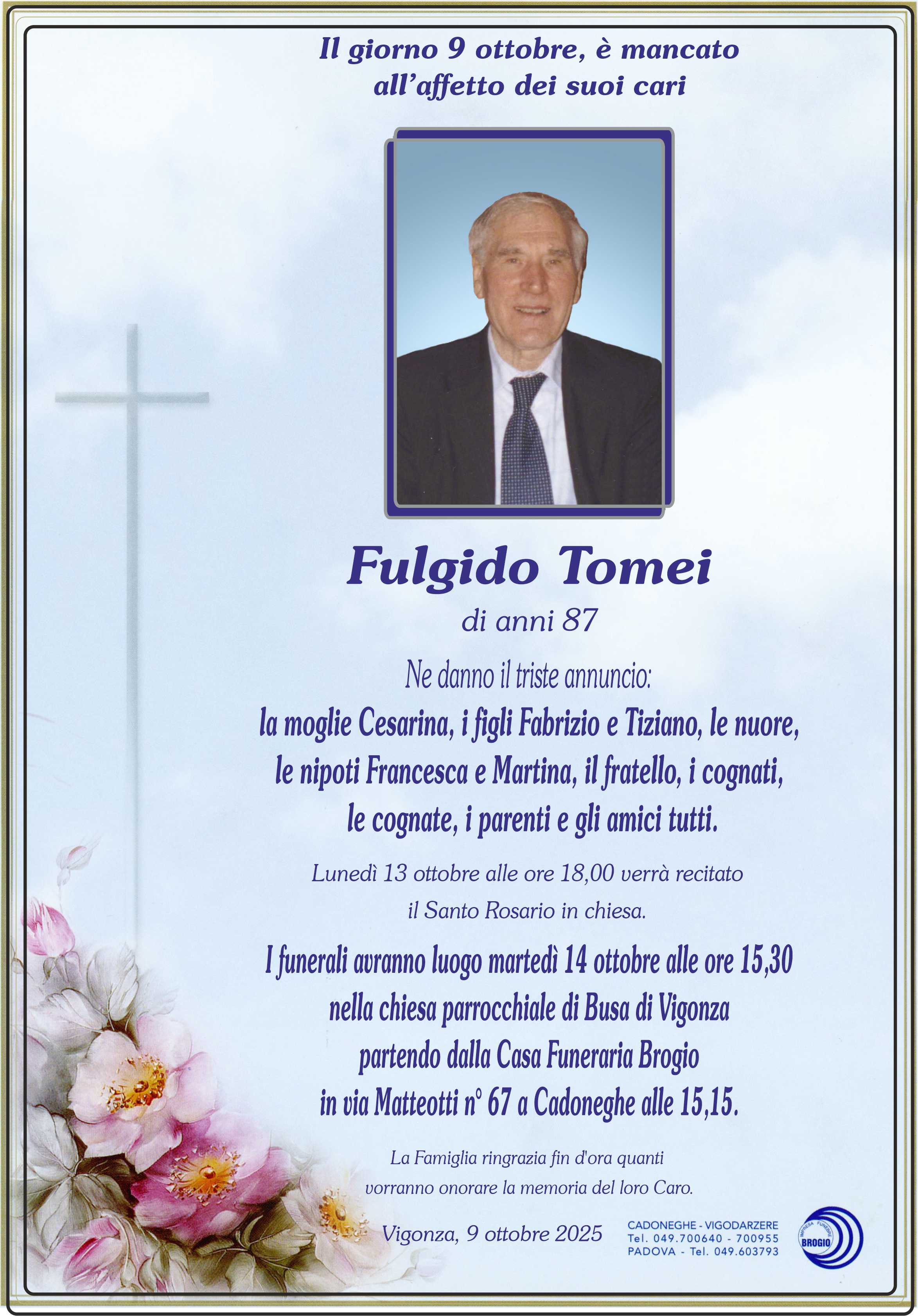 Annuncio famiglia