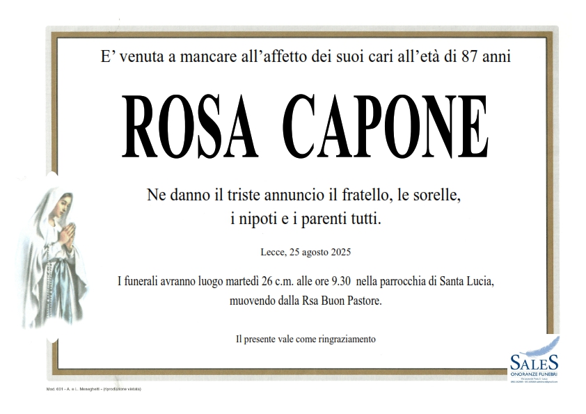 Annuncio famiglia