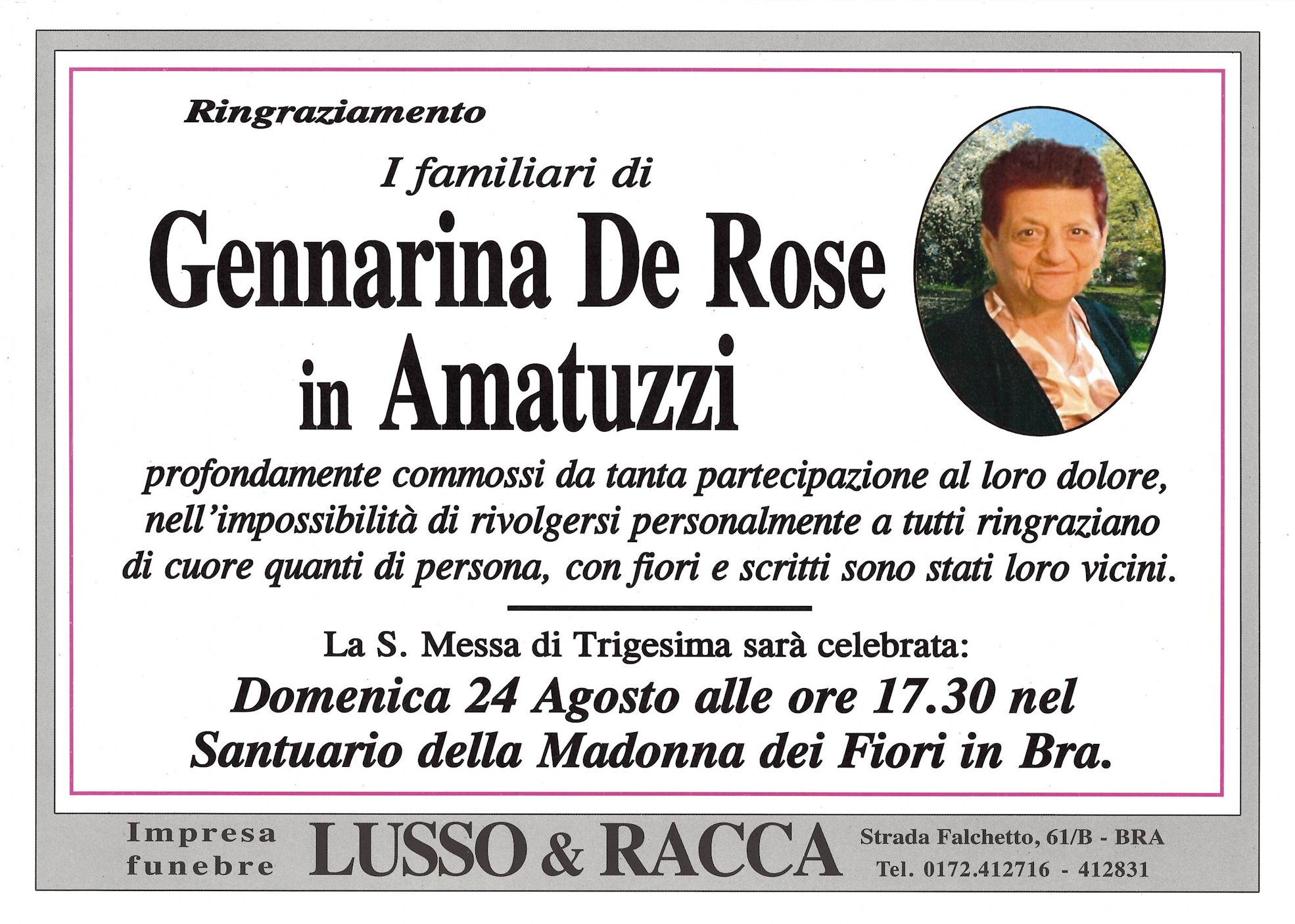 Ringraziamento