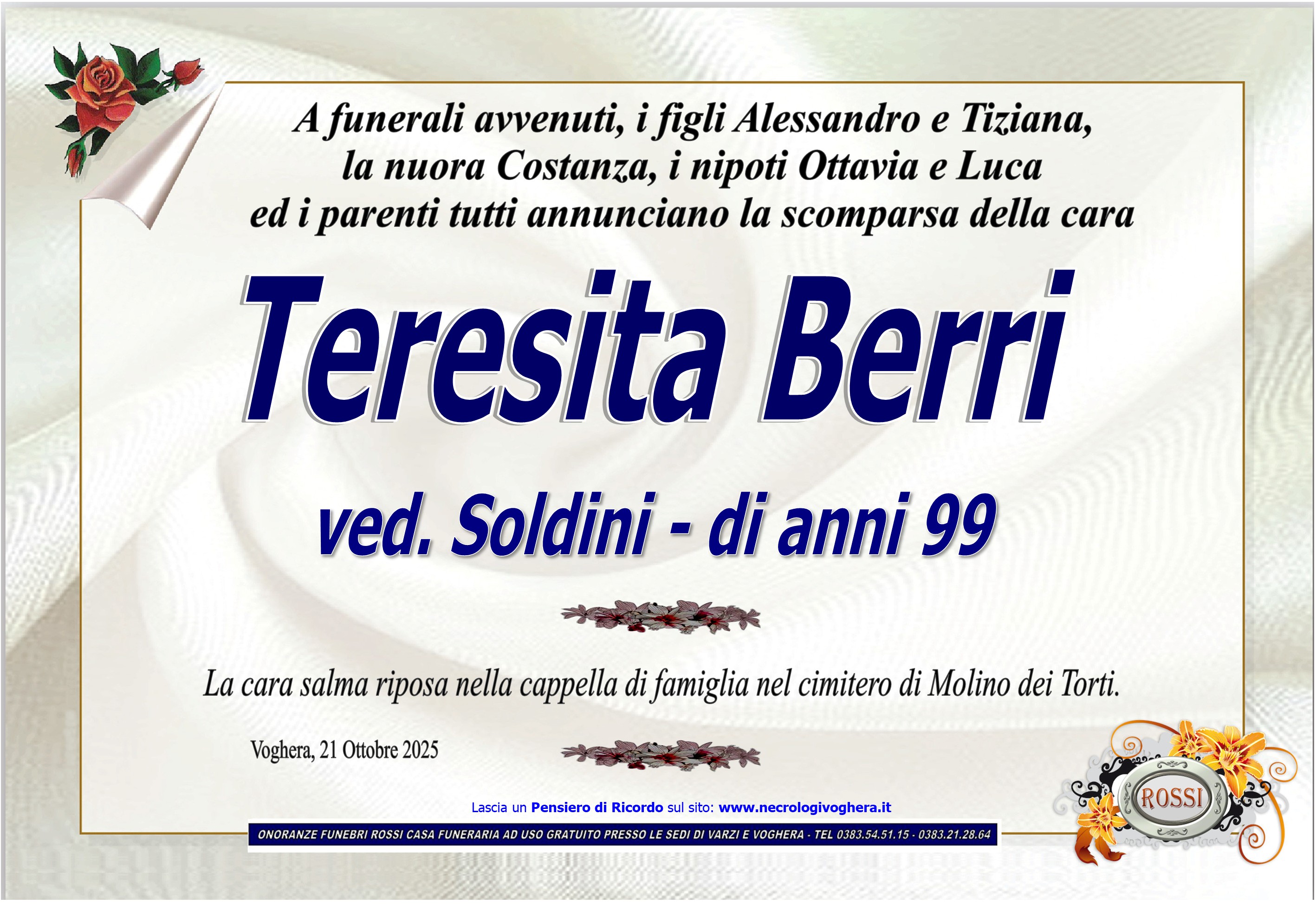 Annuncio famiglia