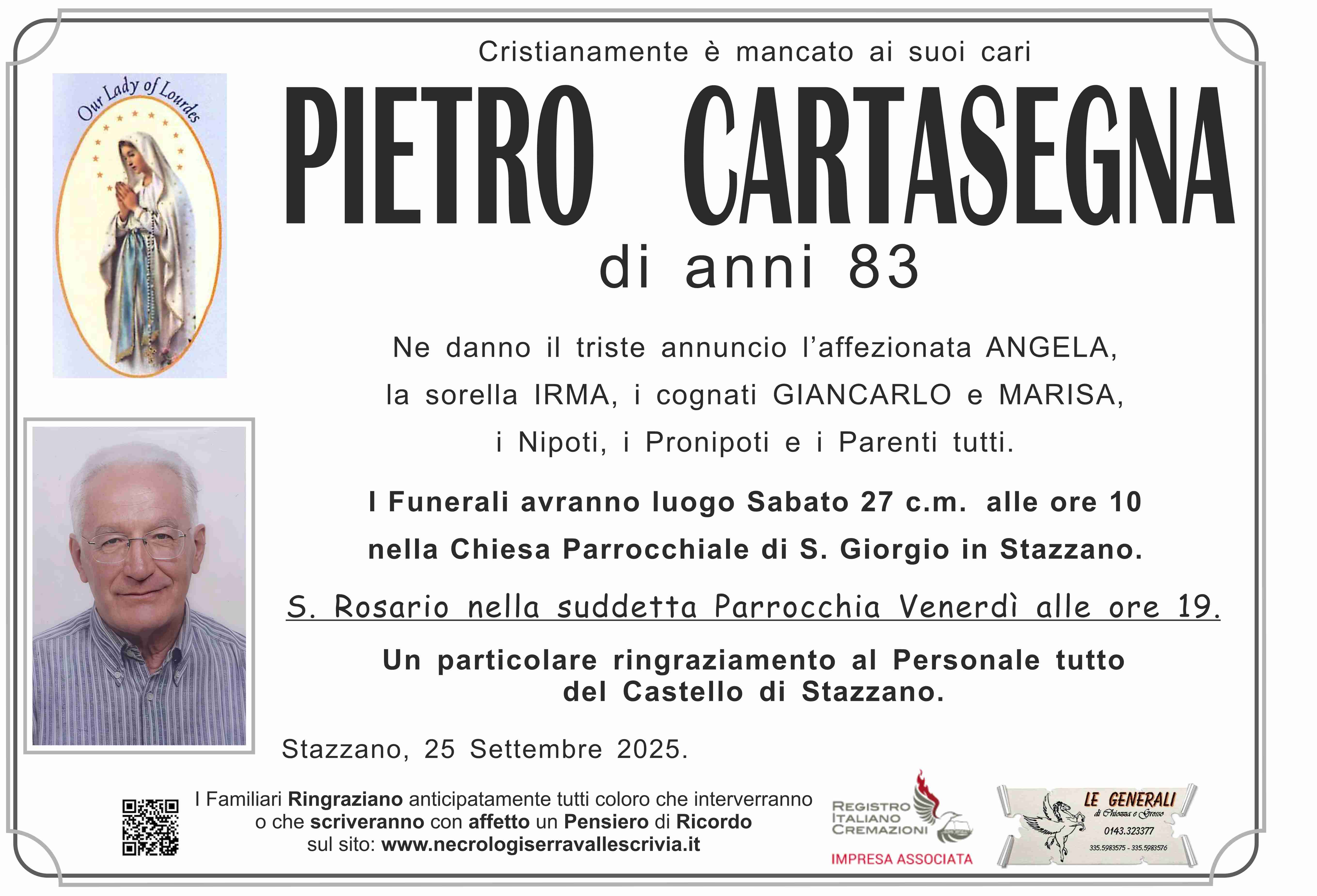 Annuncio famiglia
