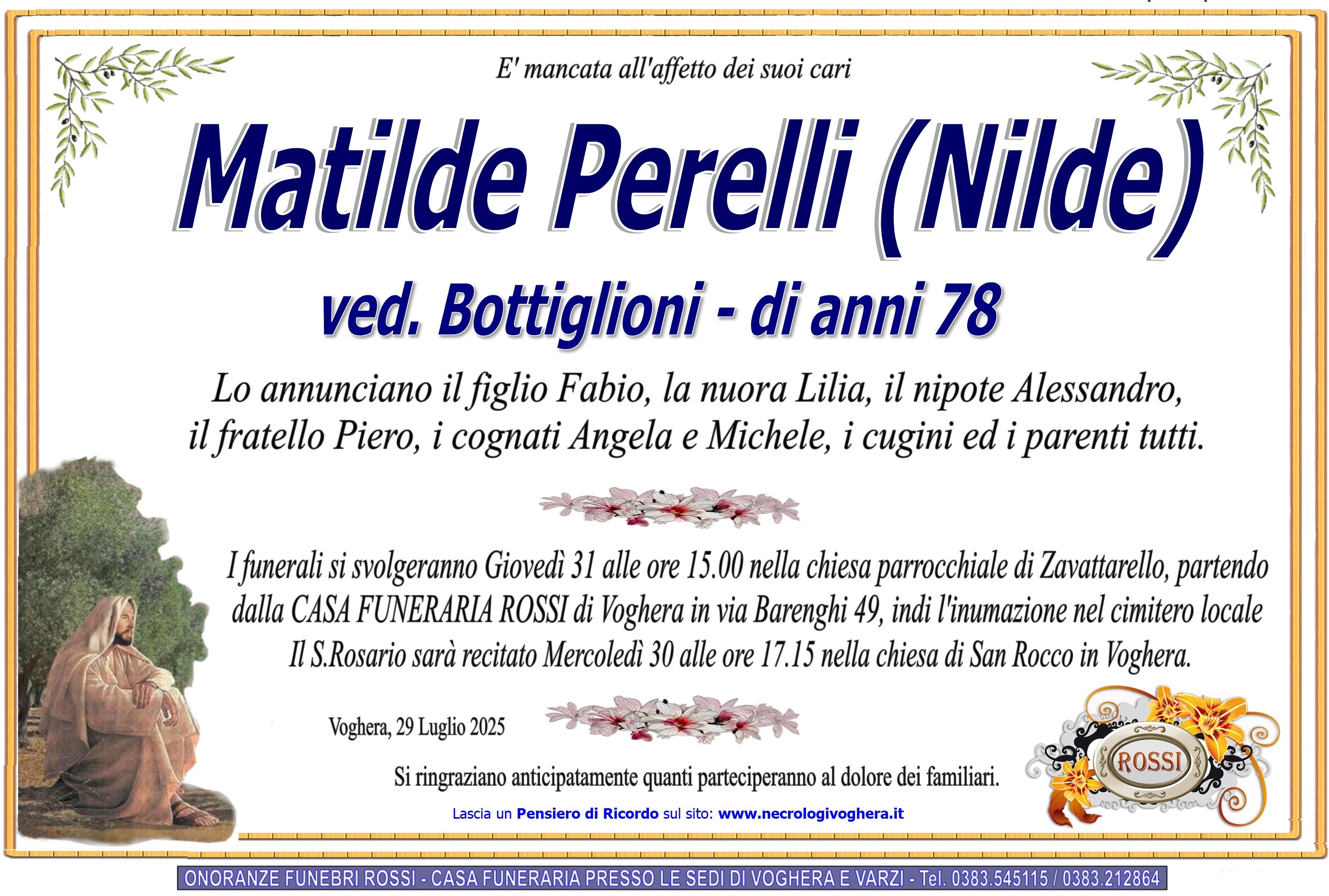 Annuncio famiglia