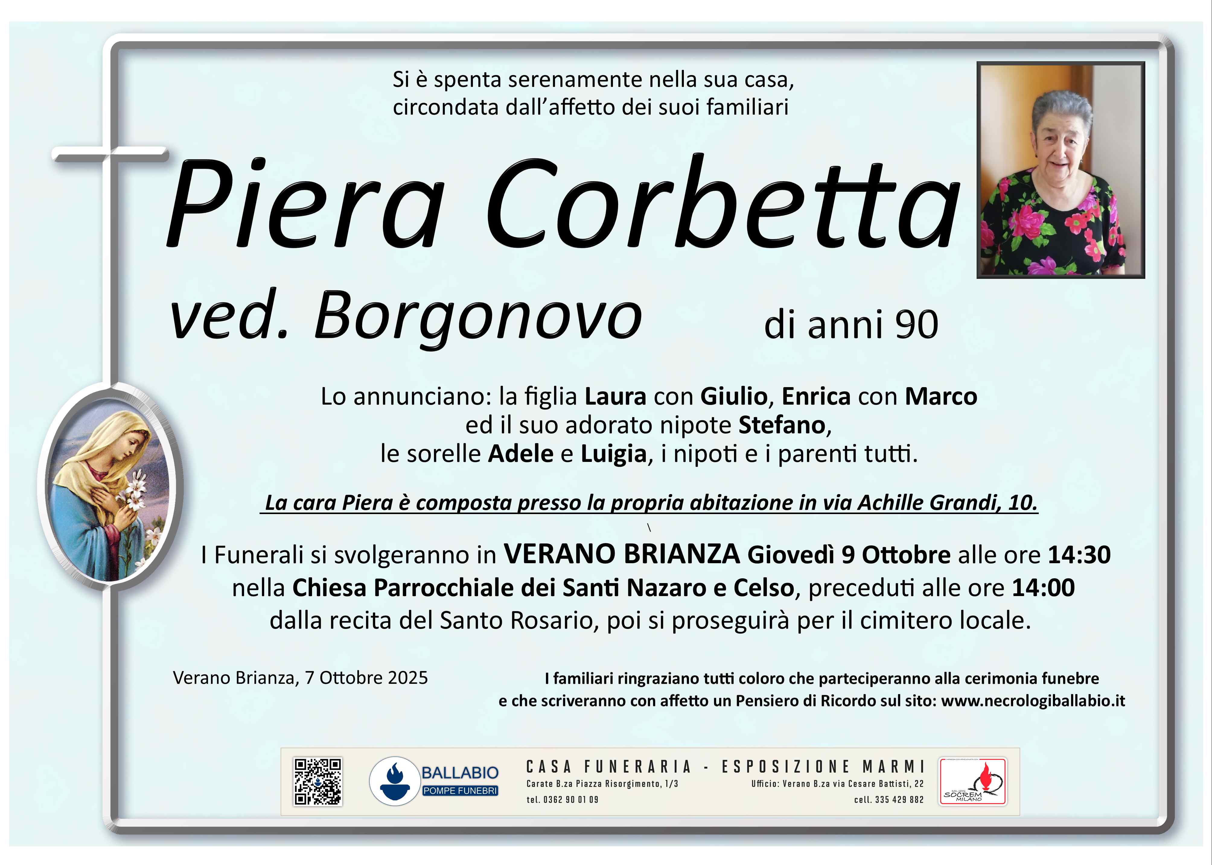 Annuncio famiglia