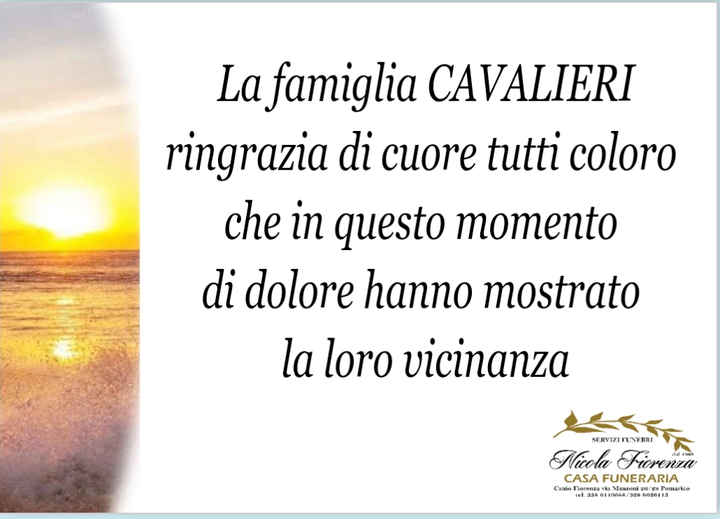 Ringraziamento