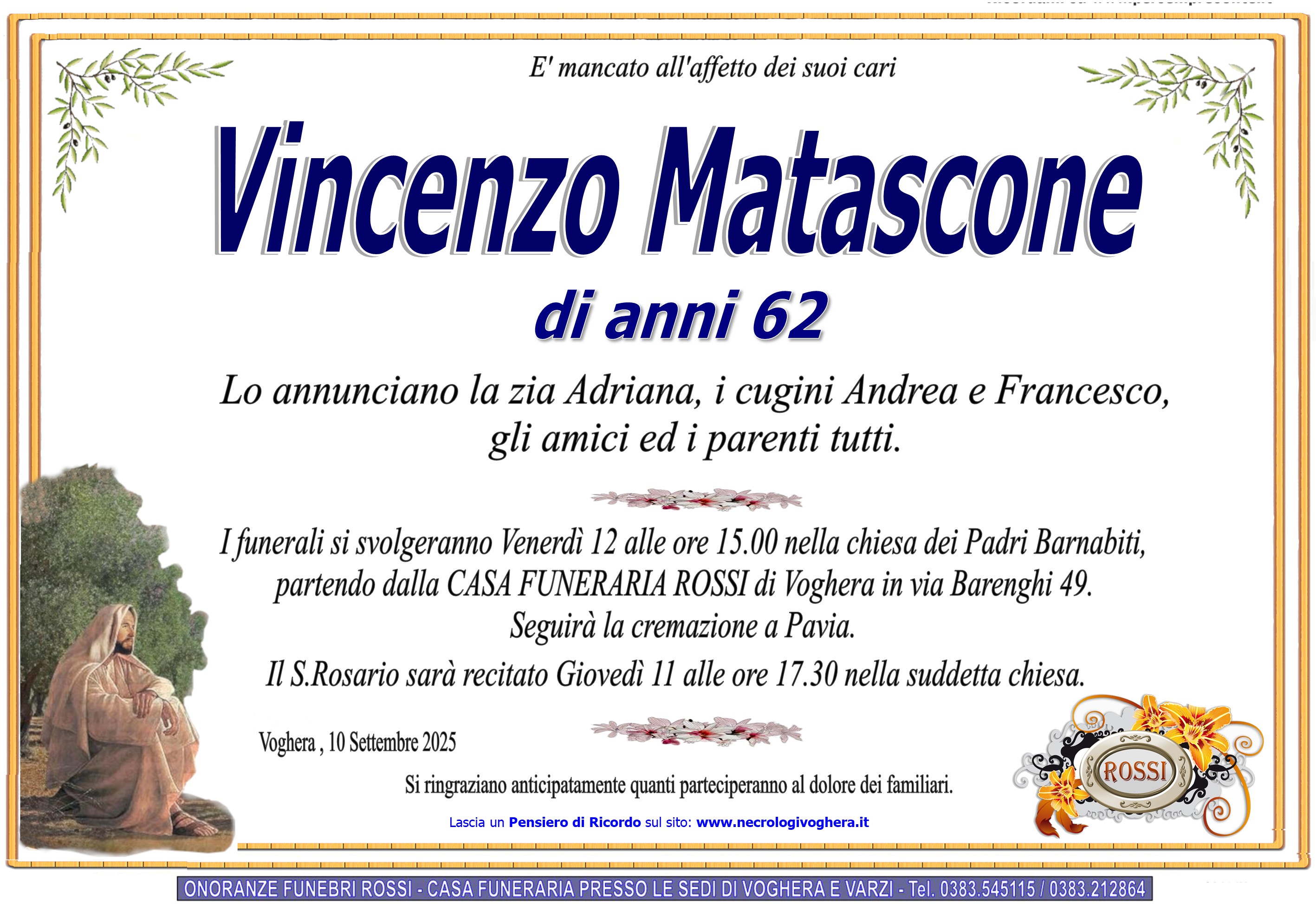Annuncio famiglia