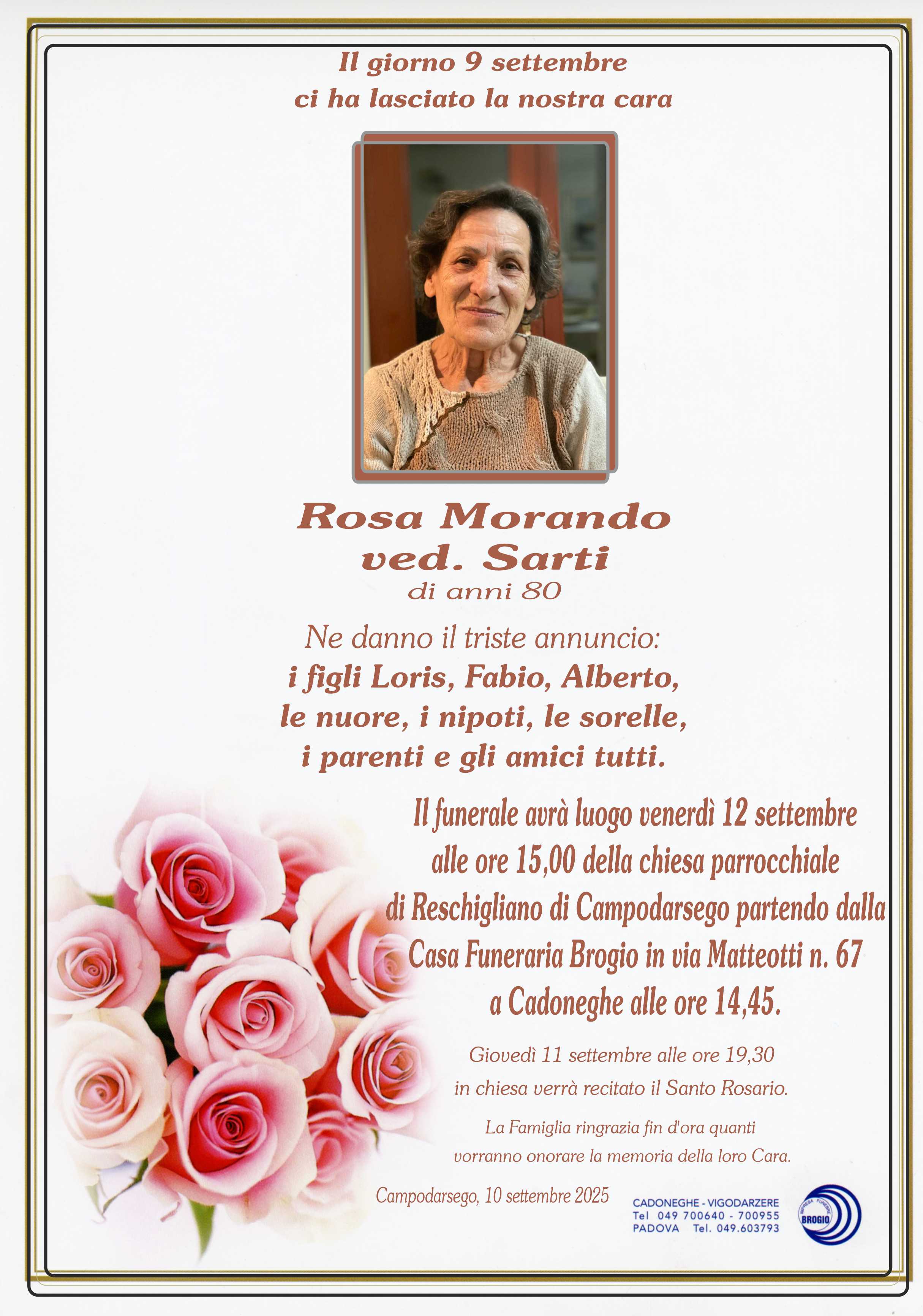 Annuncio famiglia
