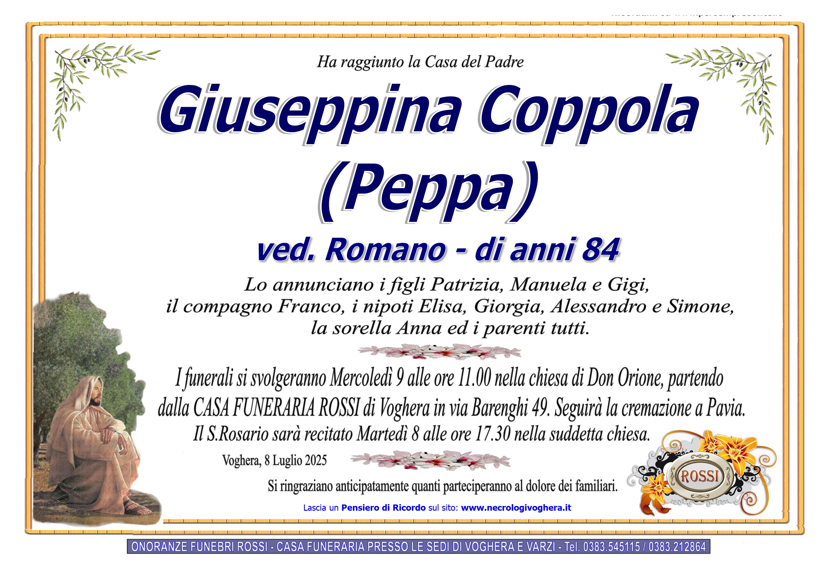 Annuncio famiglia