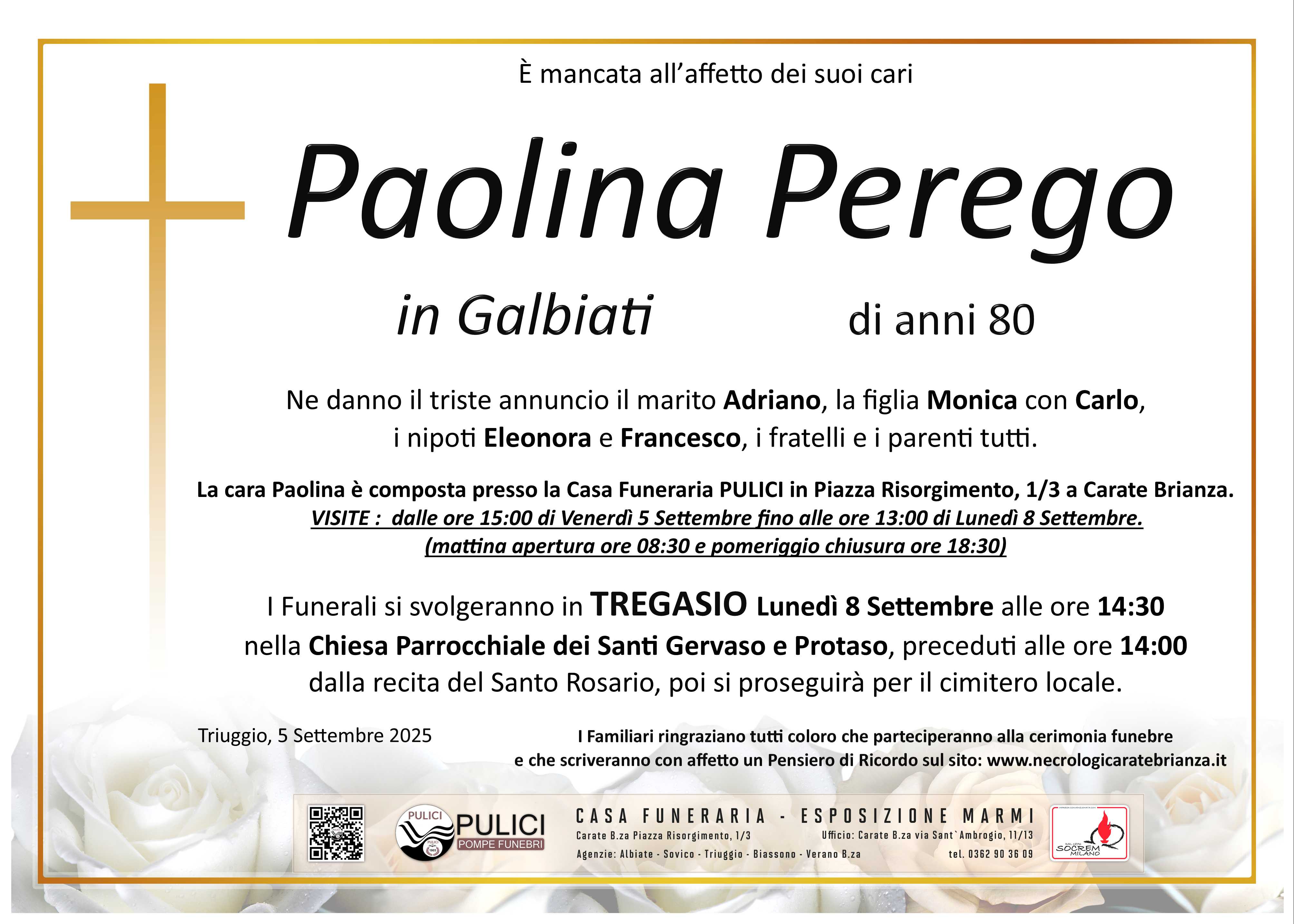 Annuncio famiglia