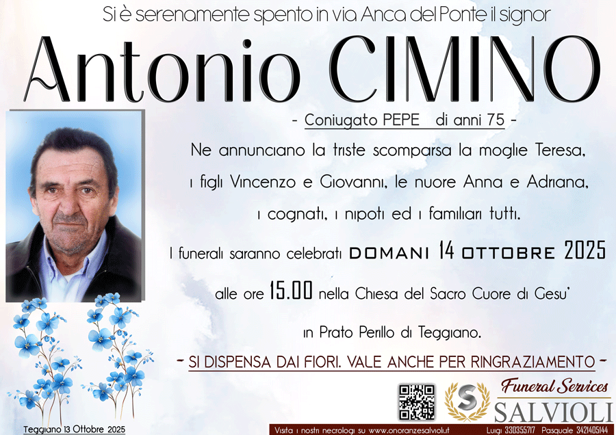 Annuncio famiglia