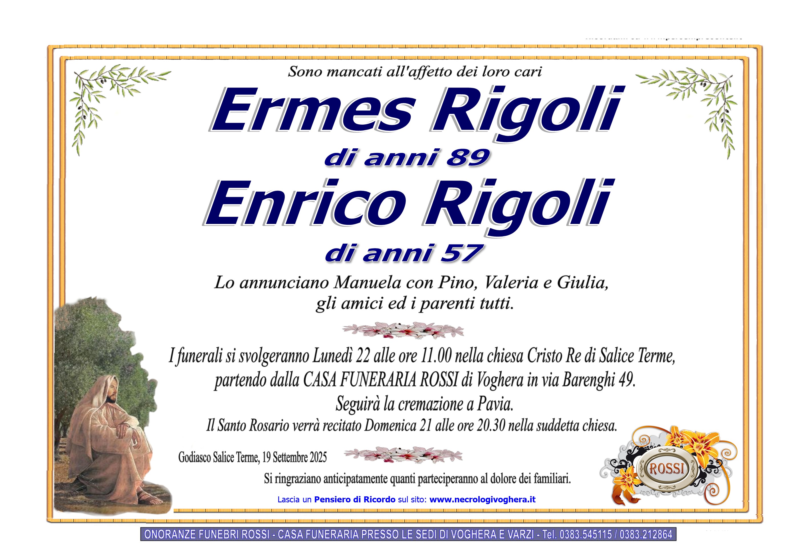 Annuncio famiglia