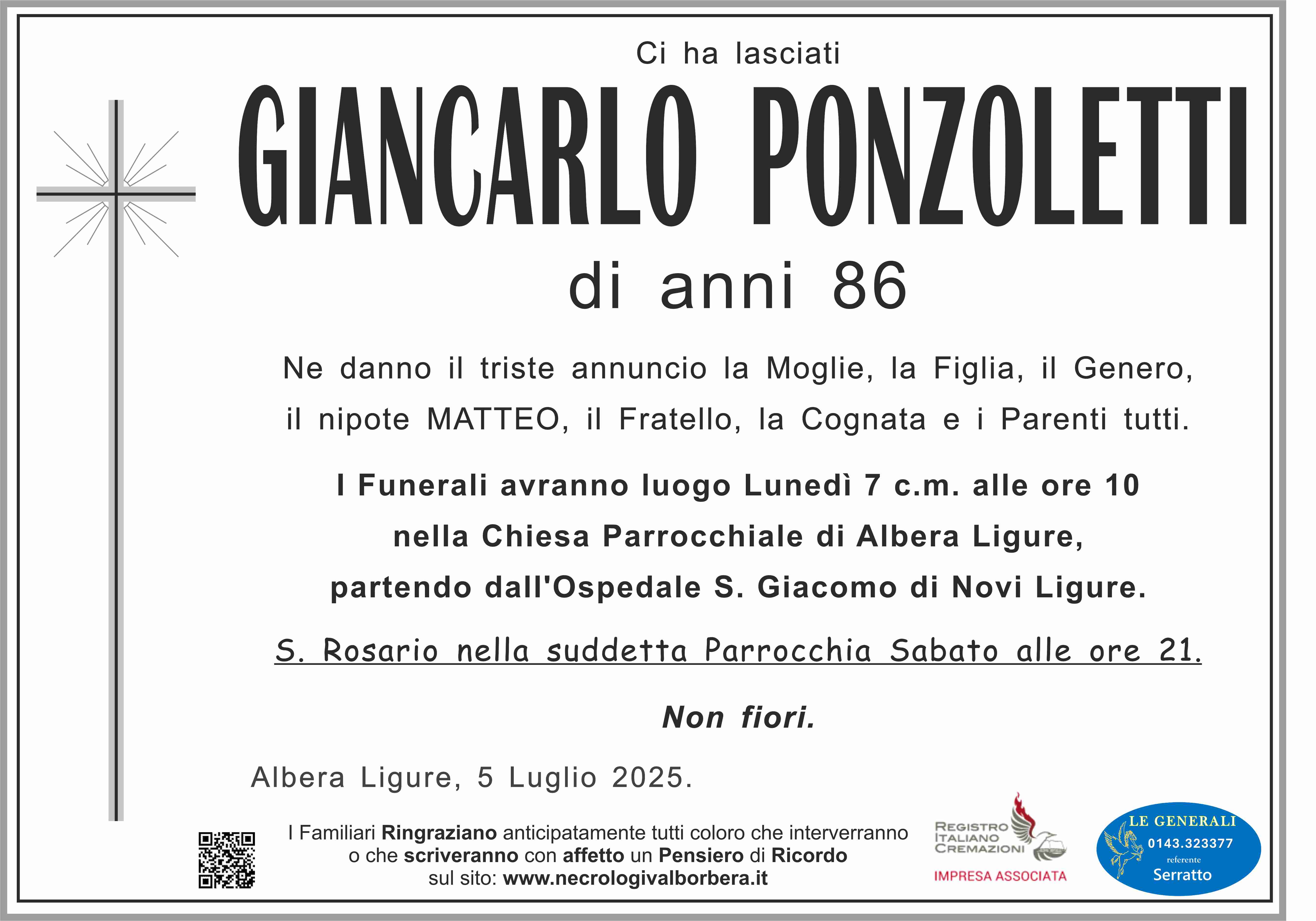 Annuncio famiglia