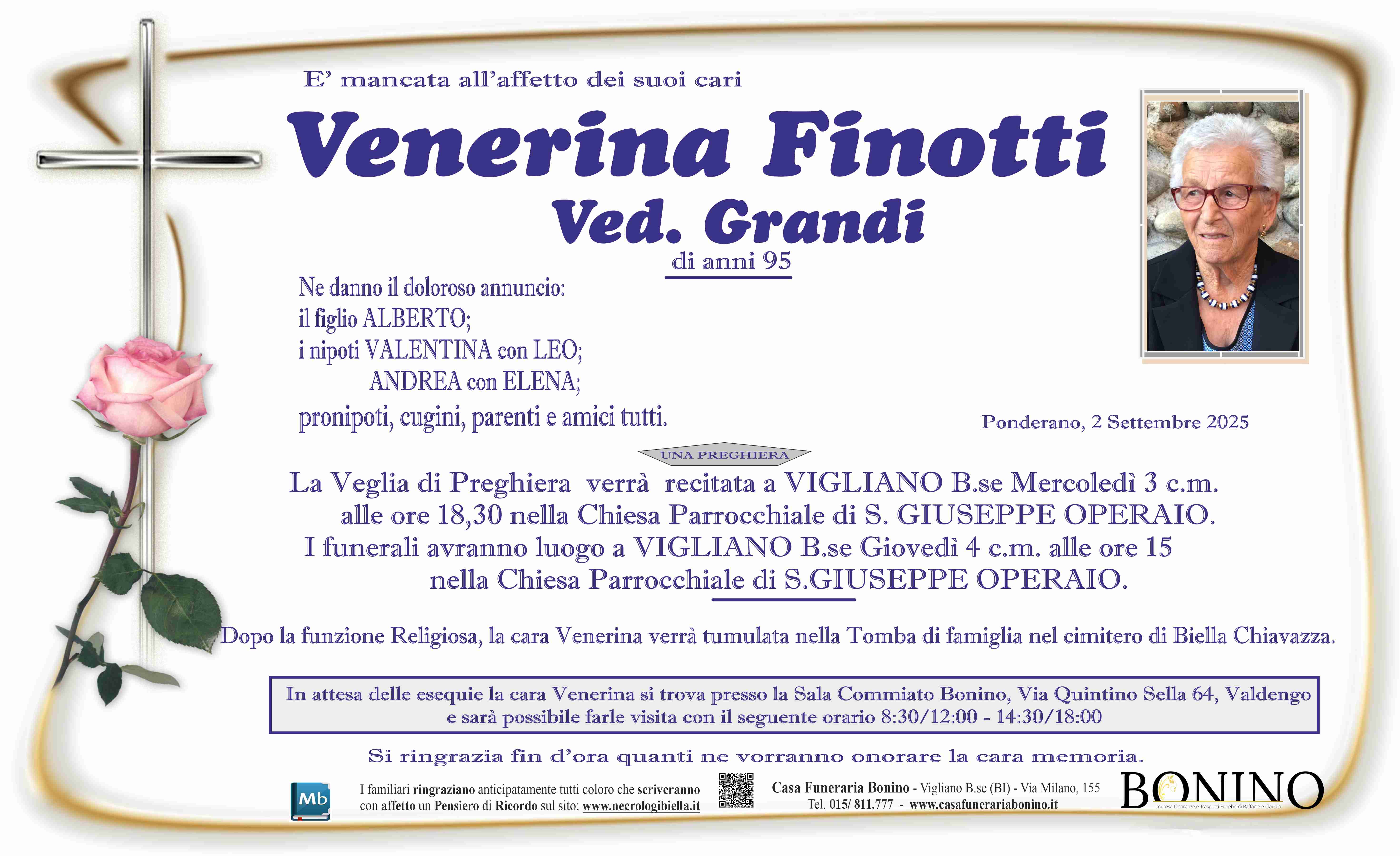 Annuncio famiglia