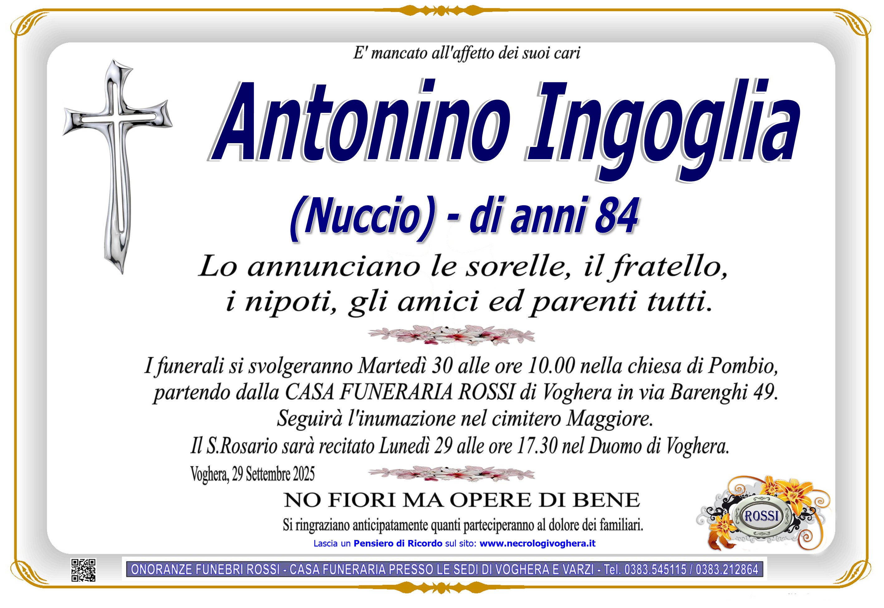 Annuncio famiglia