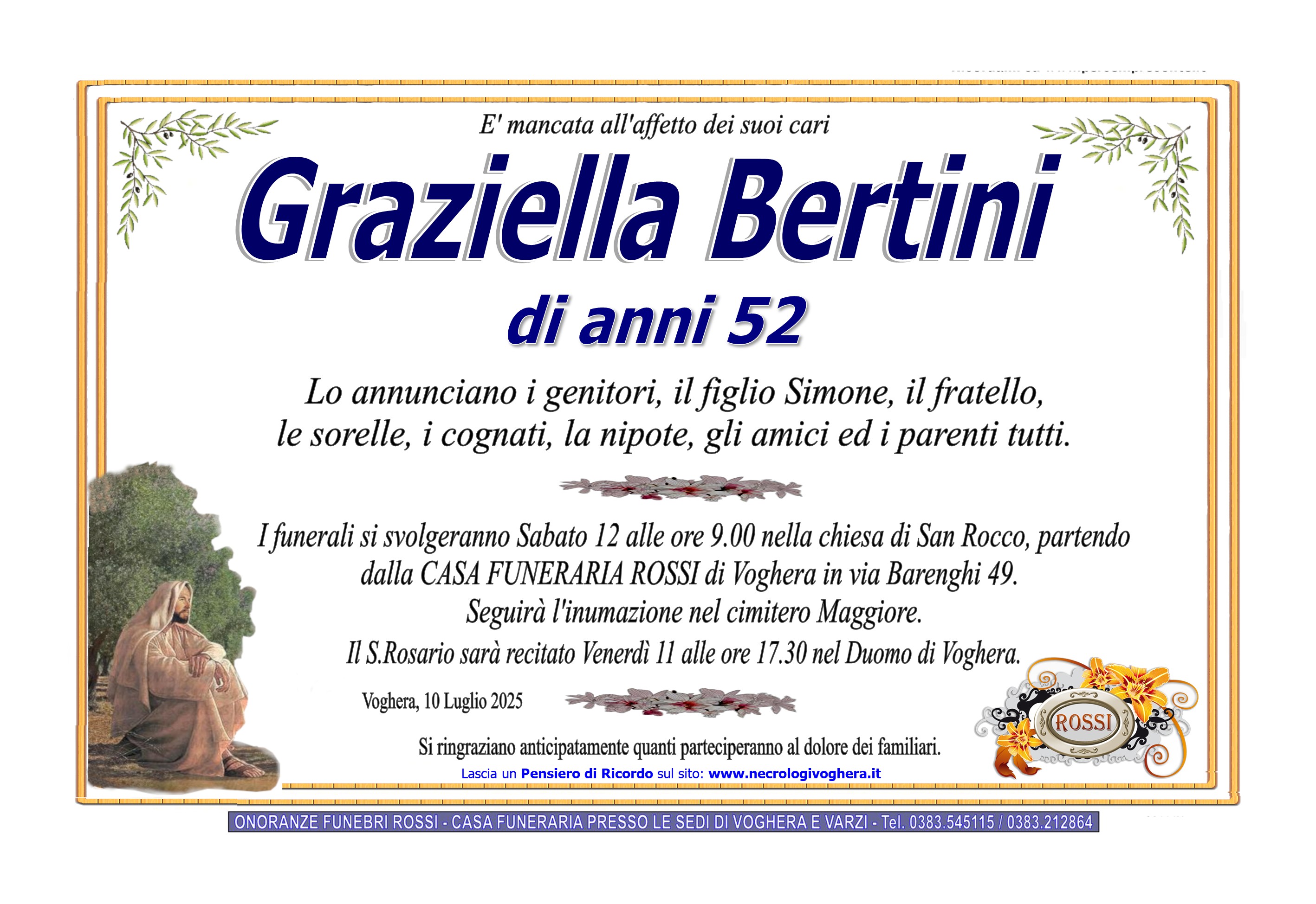 Annuncio famiglia