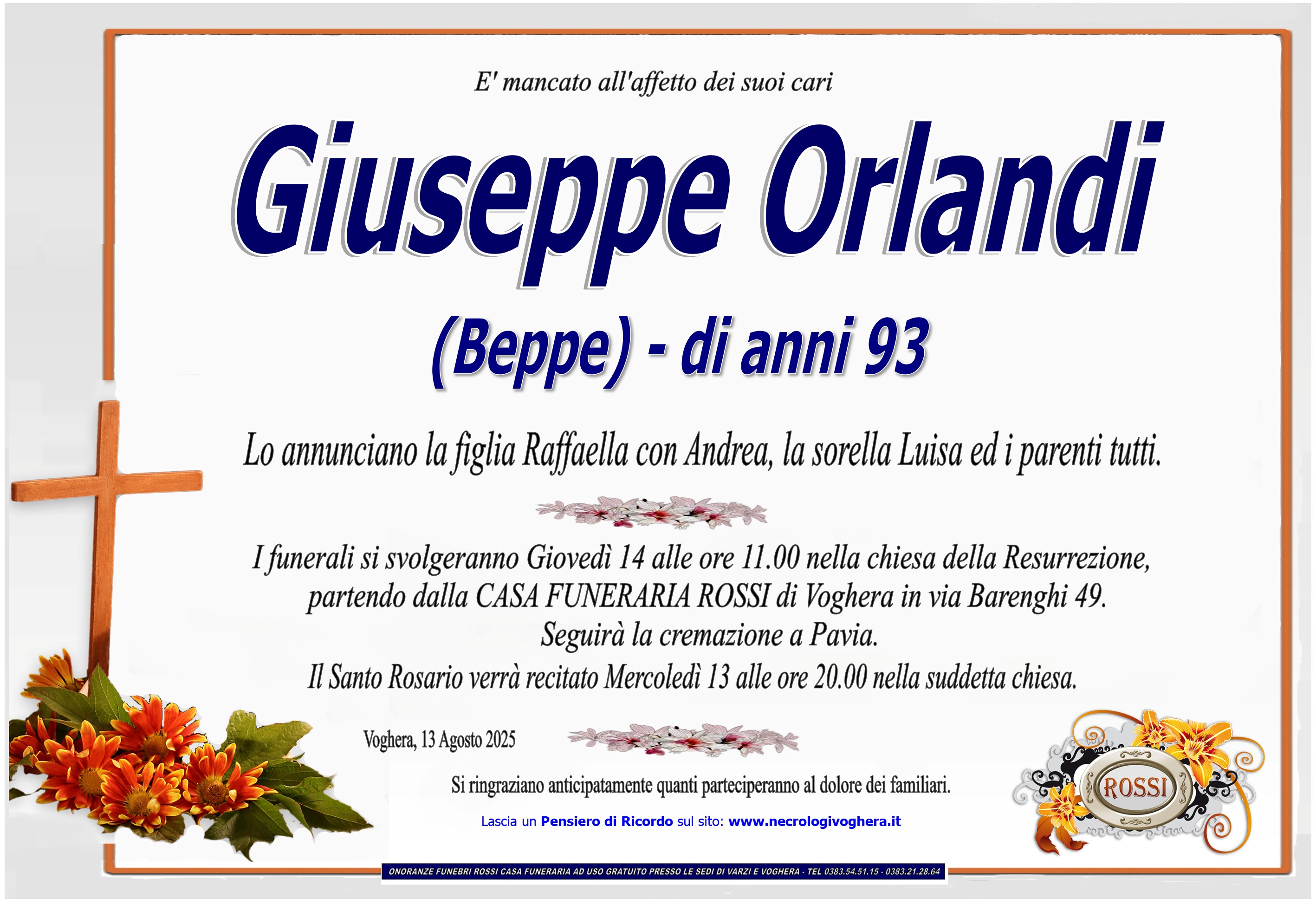 Annuncio famiglia