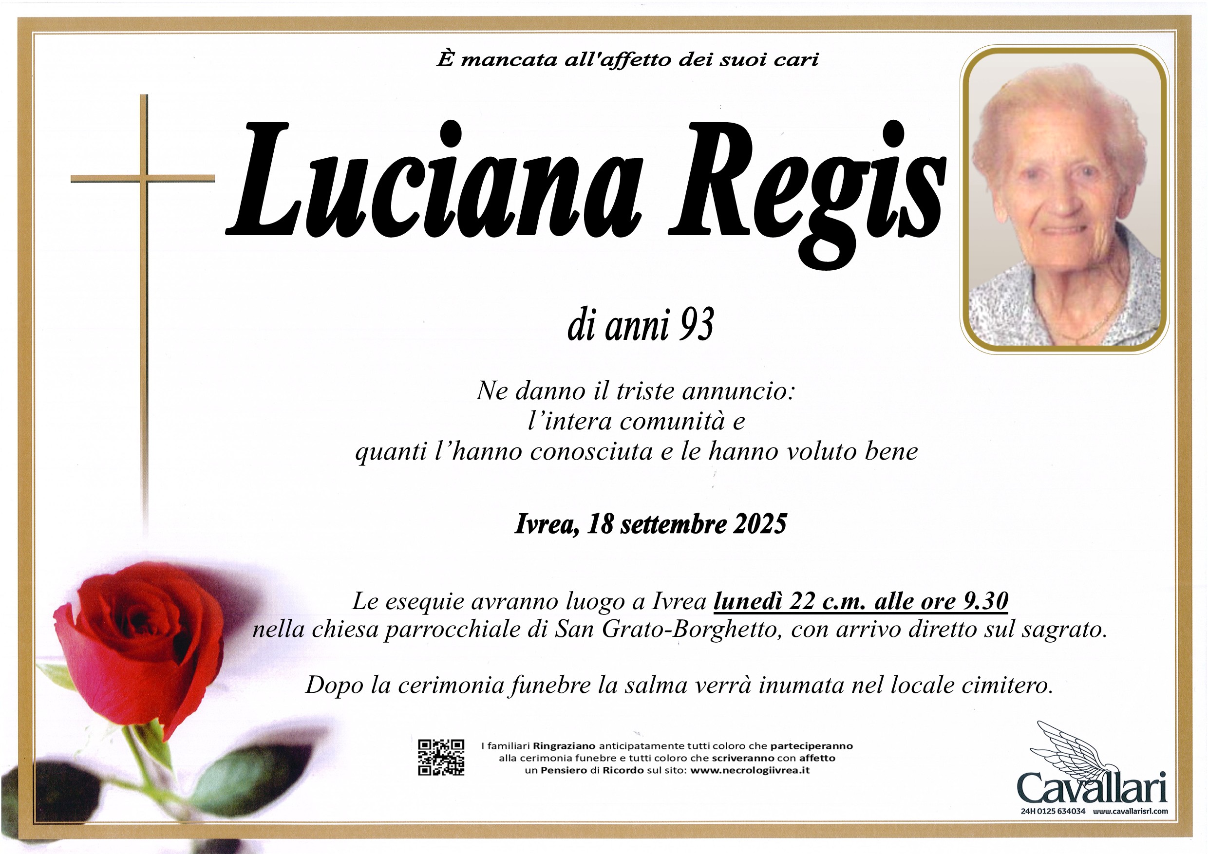 Annuncio famiglia