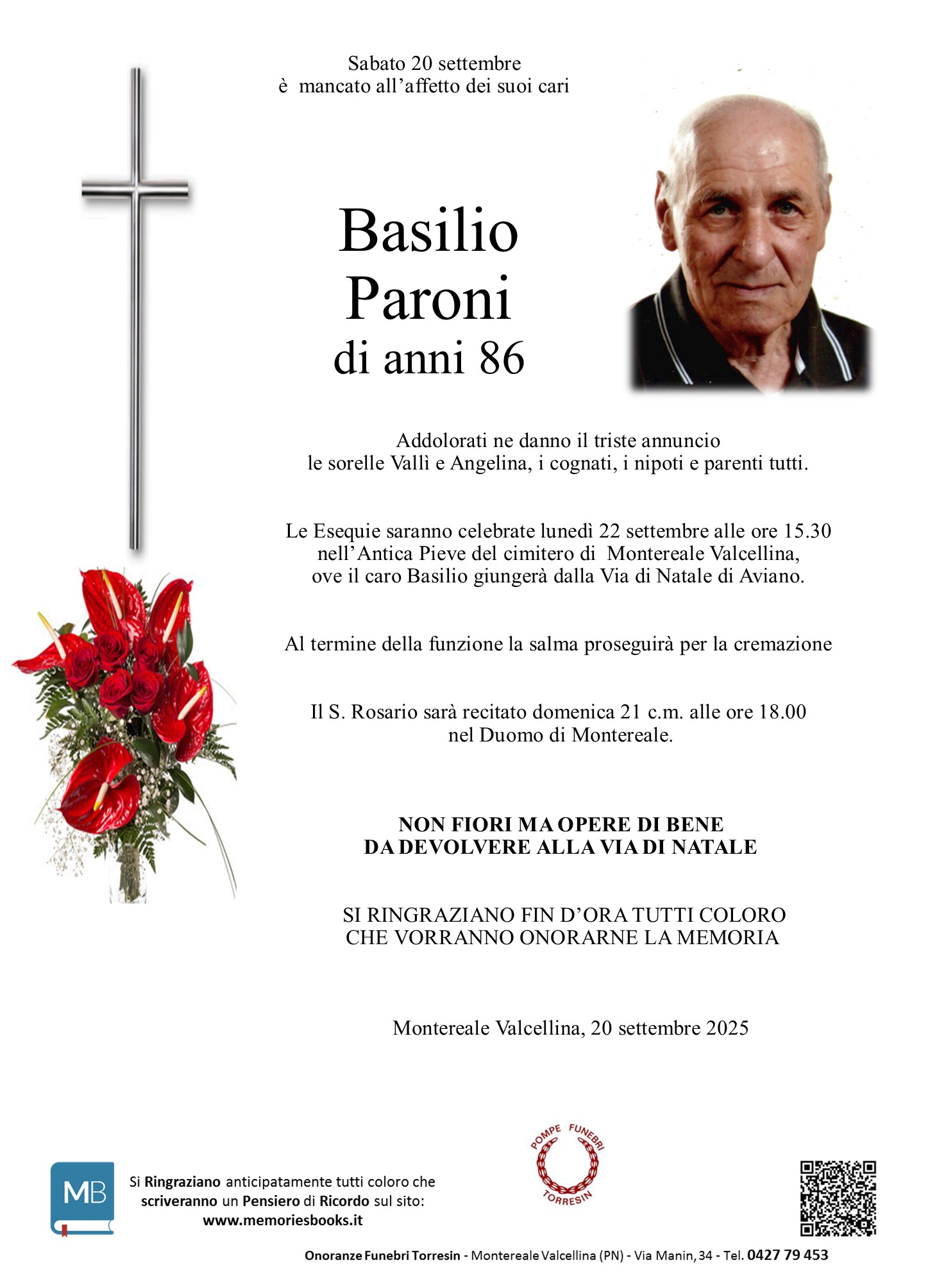Annuncio famiglia