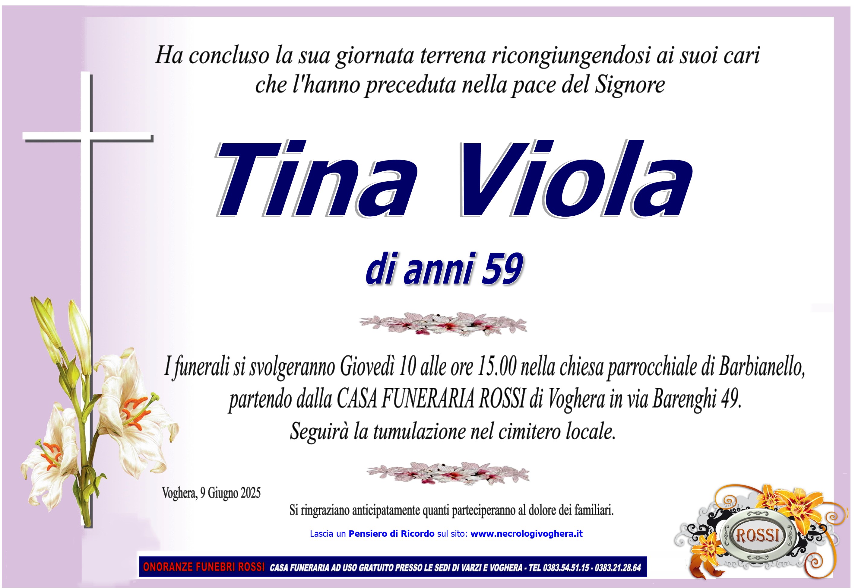 Annuncio famiglia