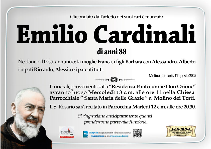 Annuncio famiglia