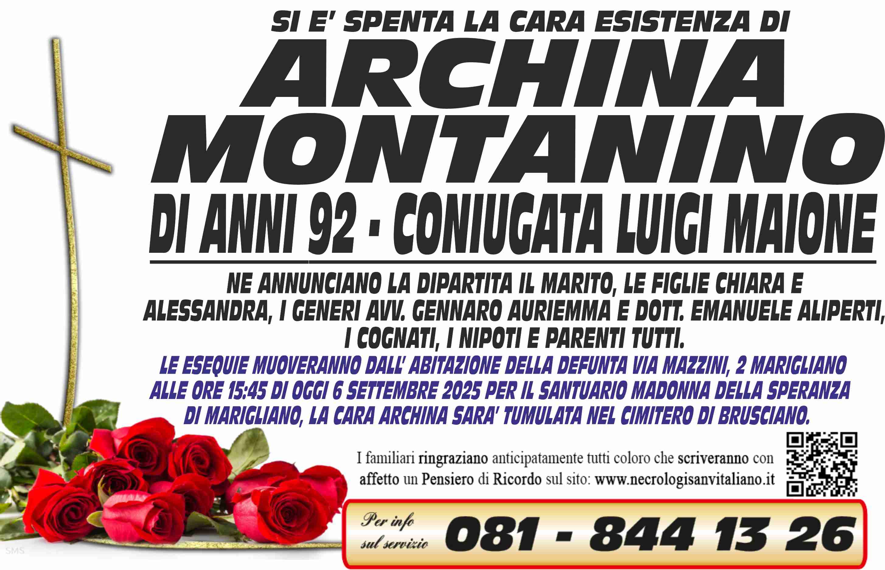 Annuncio famiglia