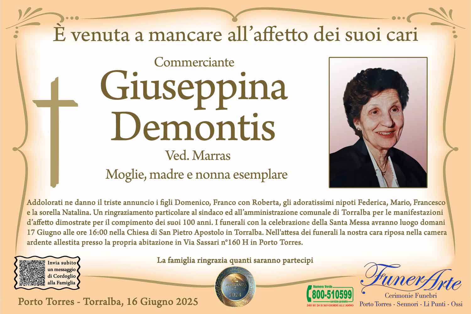 Annuncio famiglia