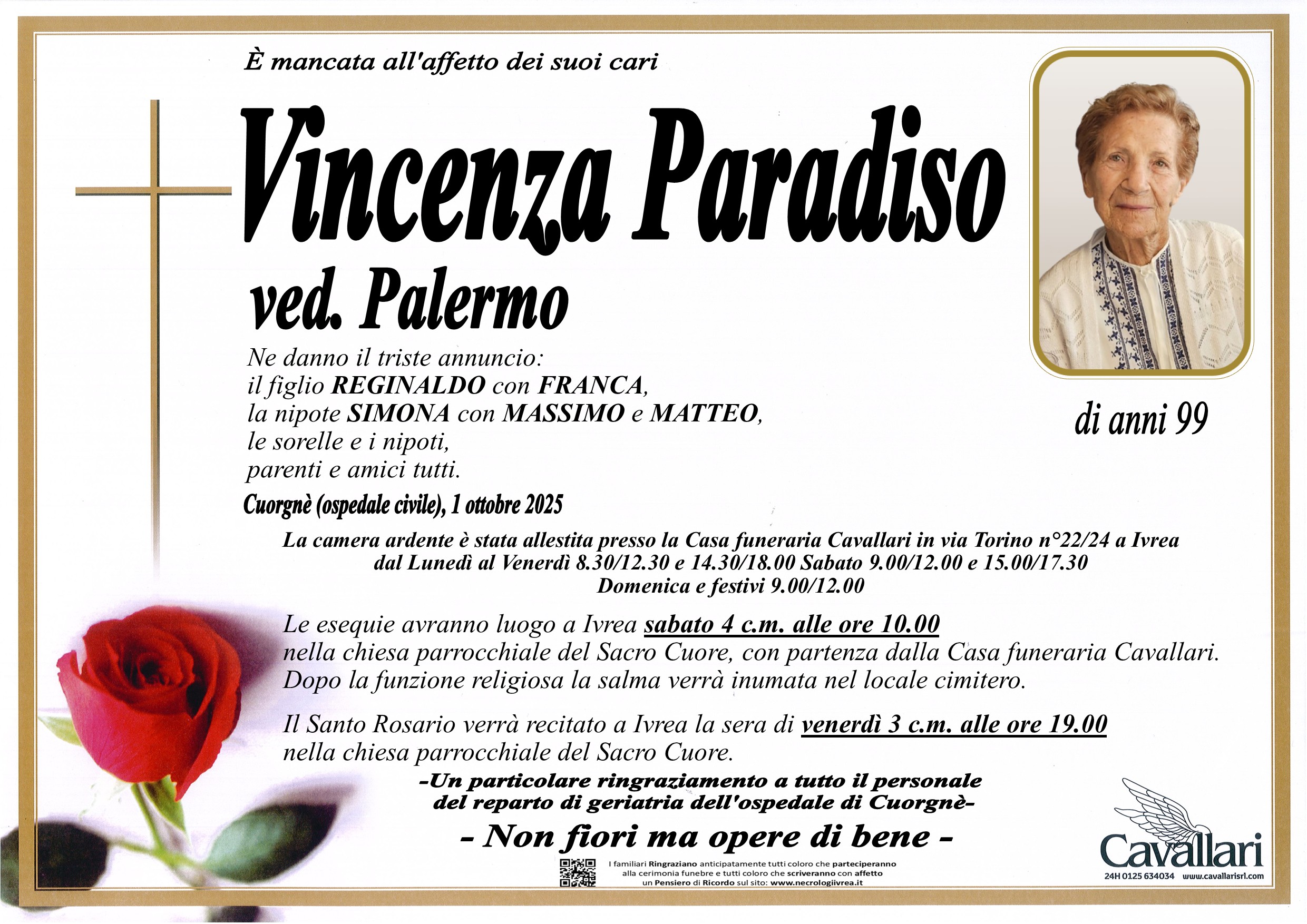 Annuncio famiglia