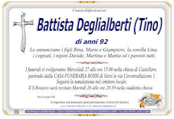 Annuncio famiglia