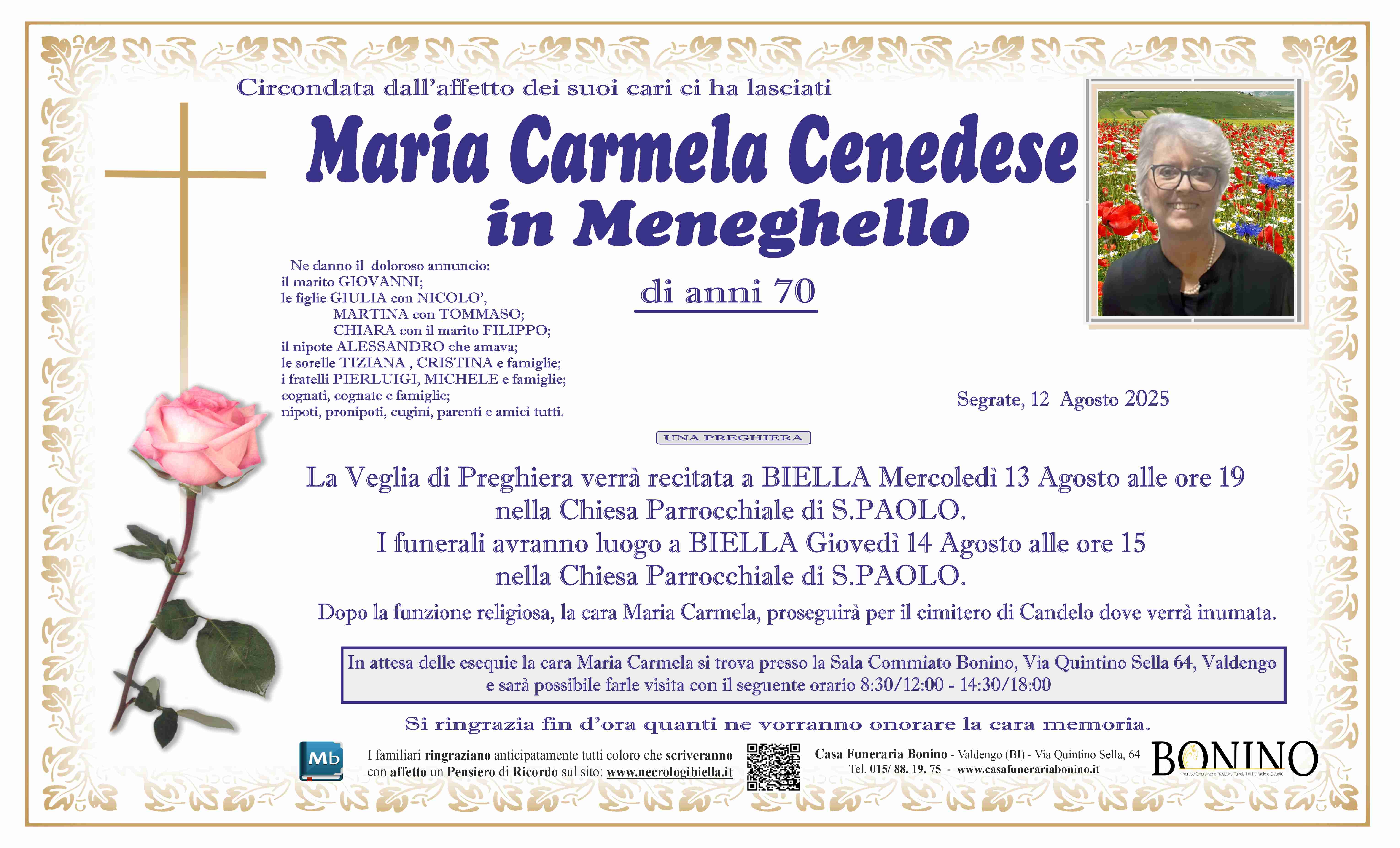 Annuncio famiglia