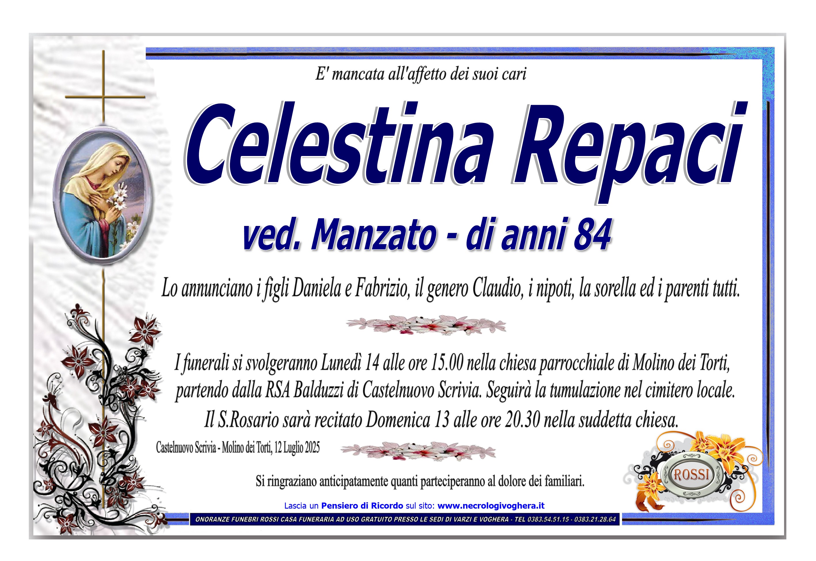 Annuncio famiglia