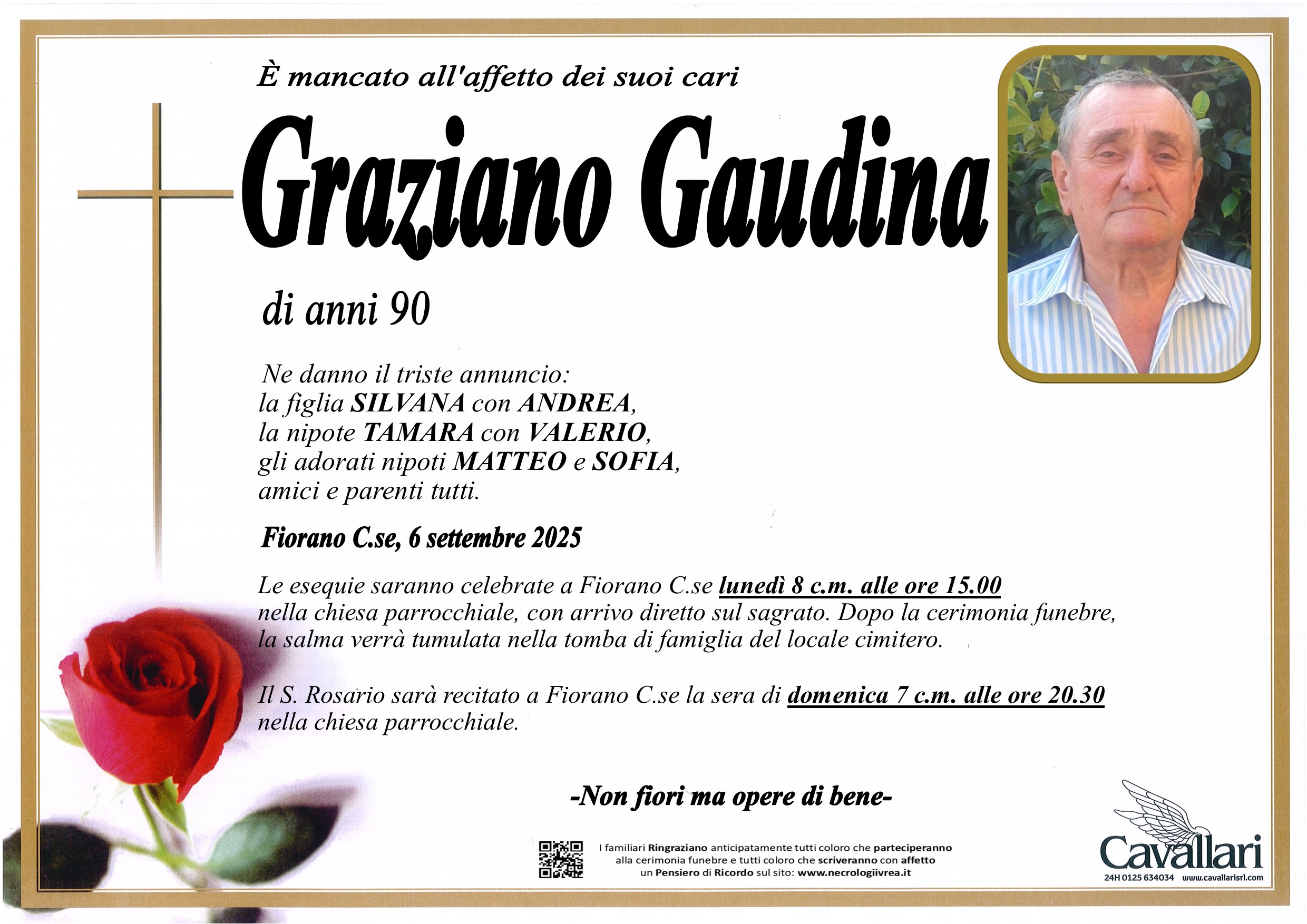Annuncio famiglia