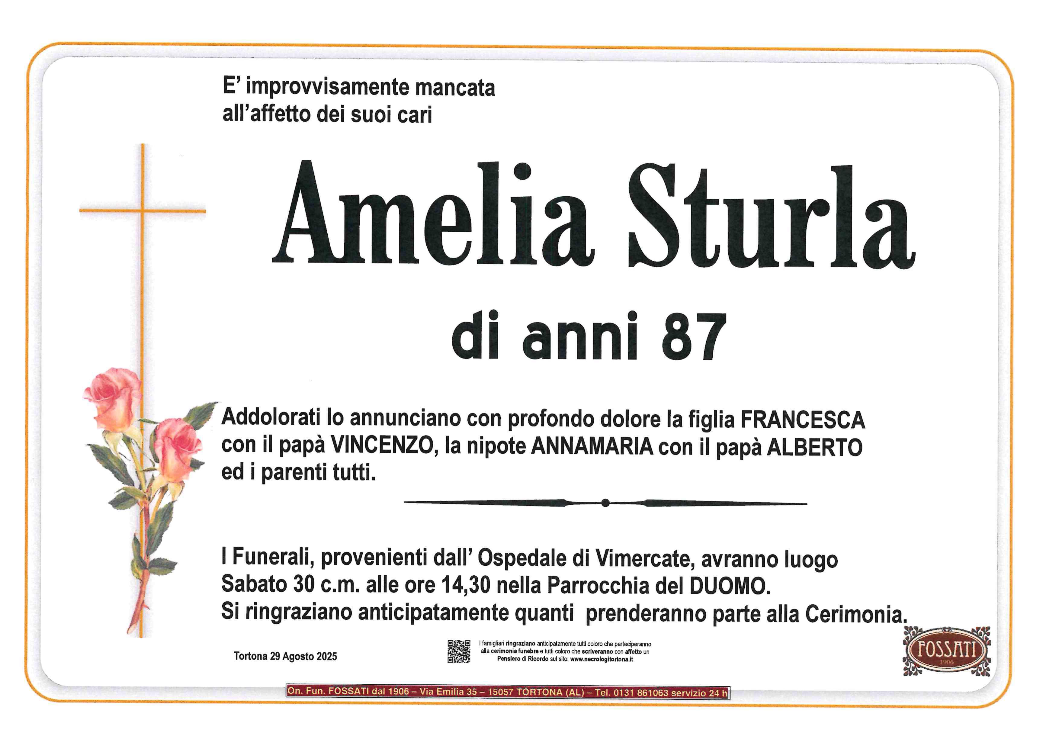 Annuncio famiglia