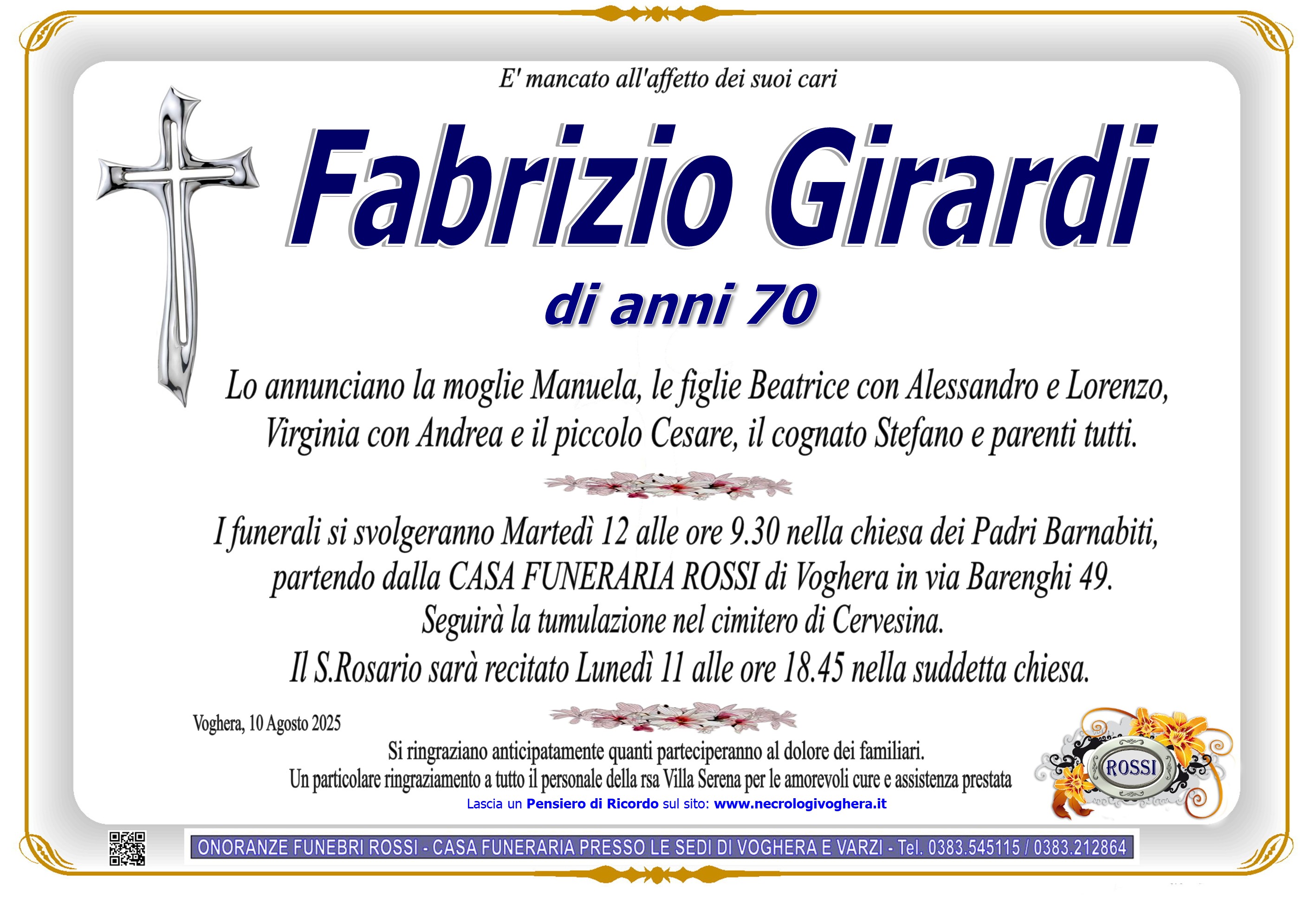 Annuncio famiglia