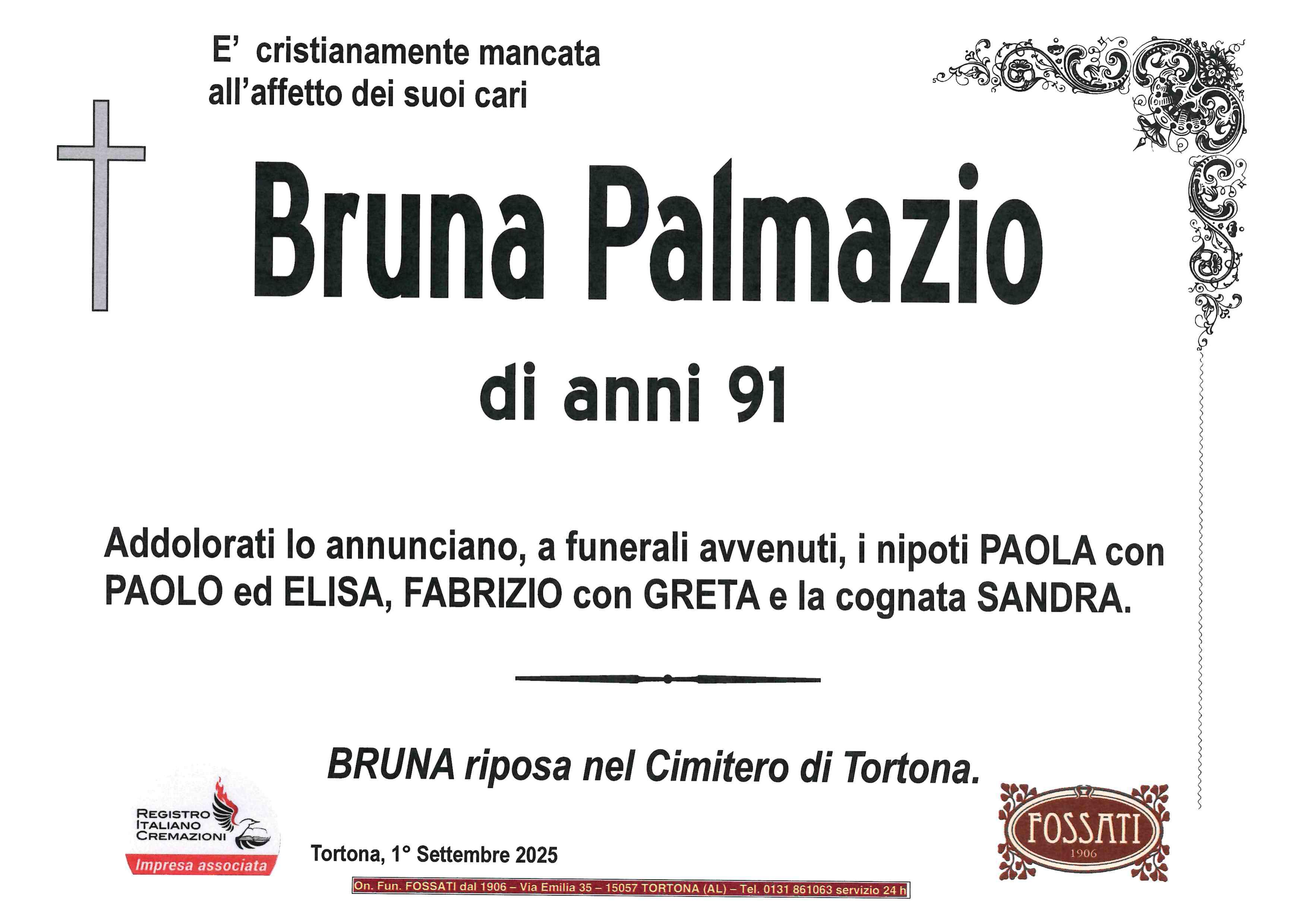 Annuncio famiglia