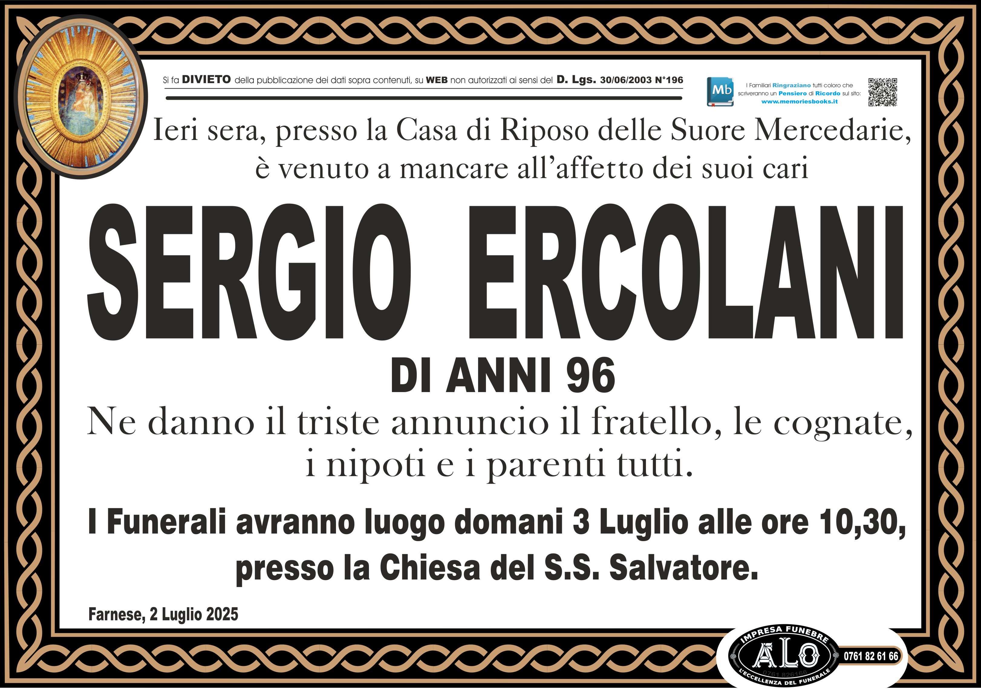 Annuncio famiglia