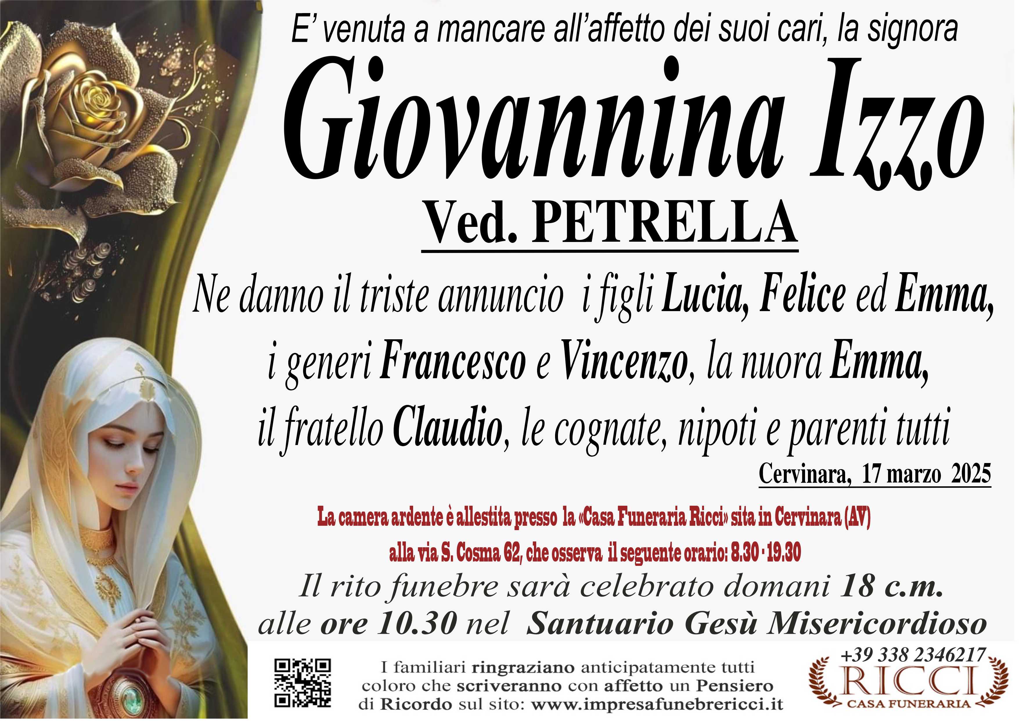 Annuncio famiglia