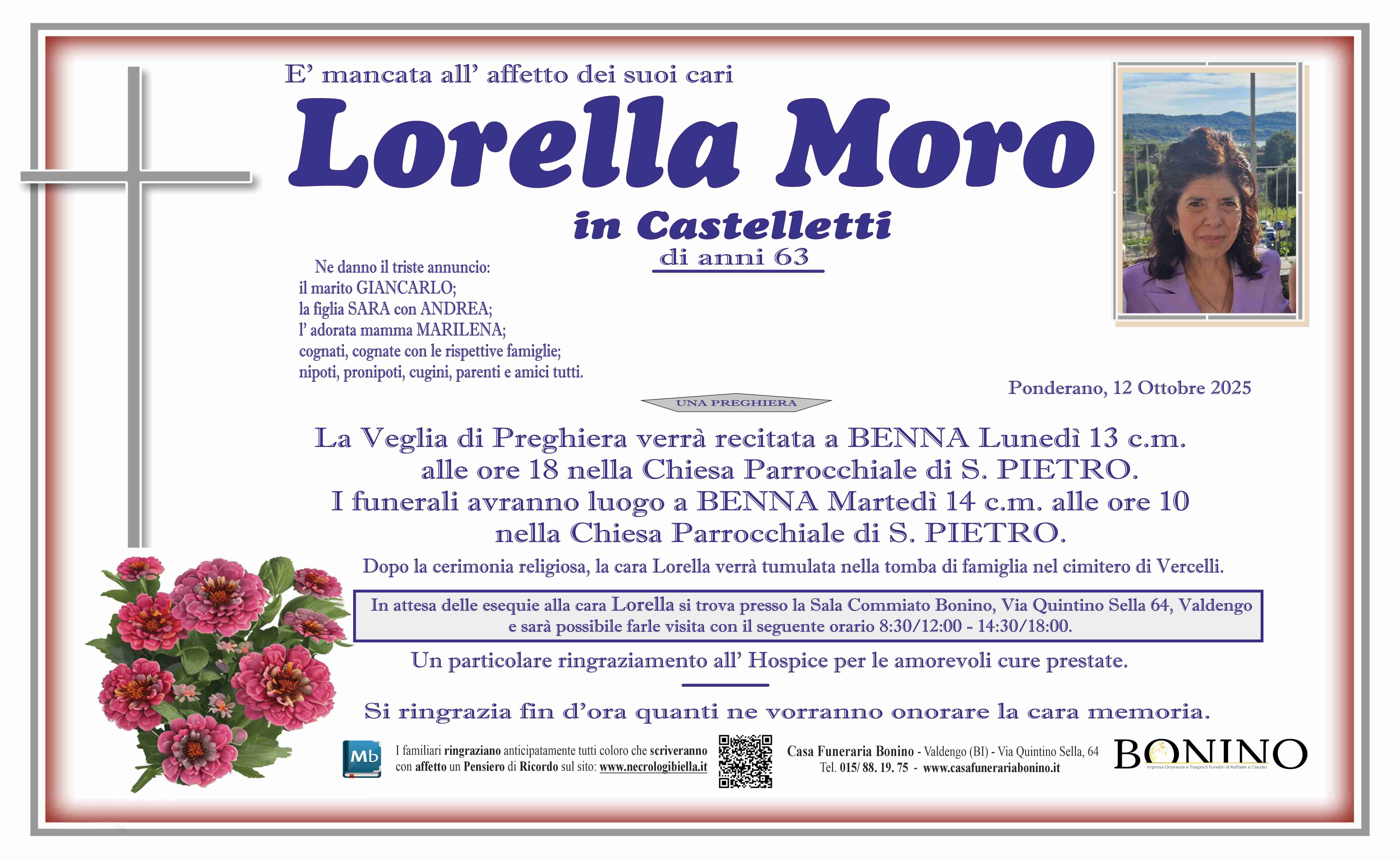 Annuncio famiglia
