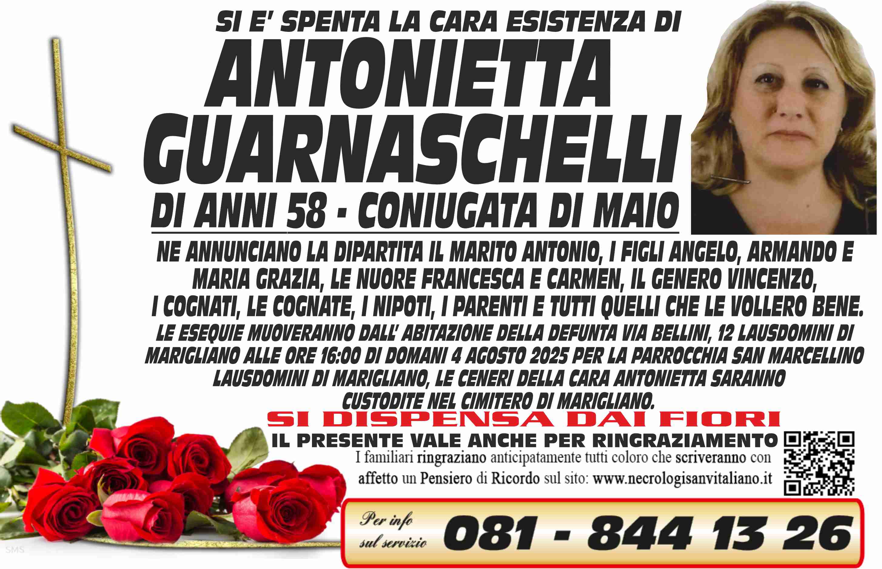 Annuncio famiglia