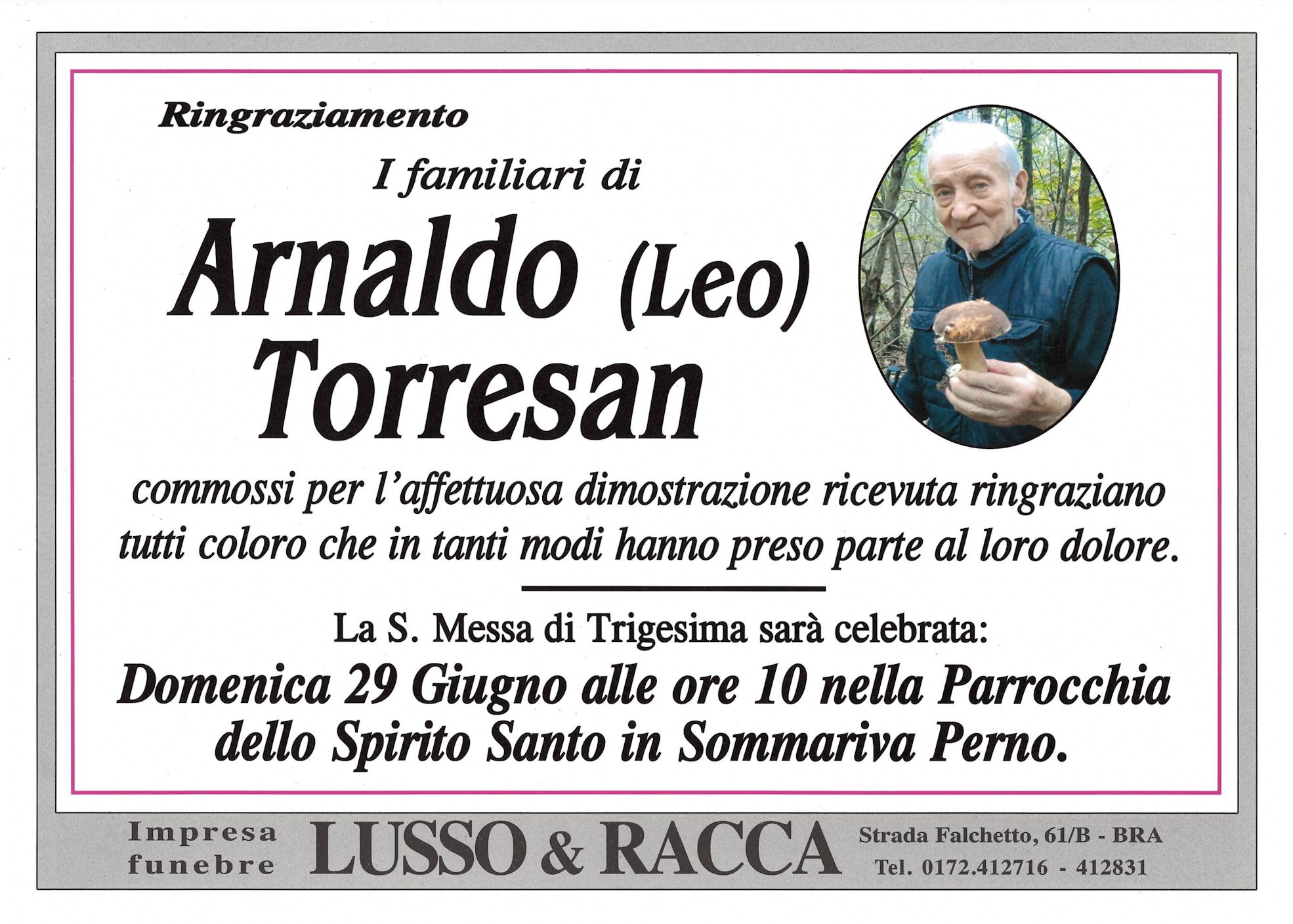 Ringraziamento