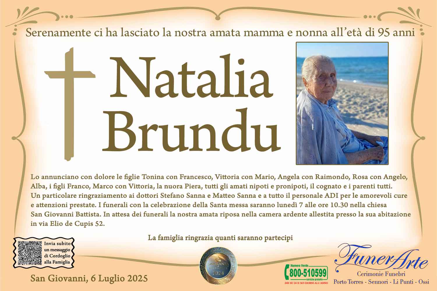 Annuncio famiglia