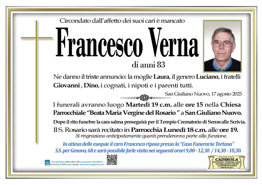 Annuncio famiglia