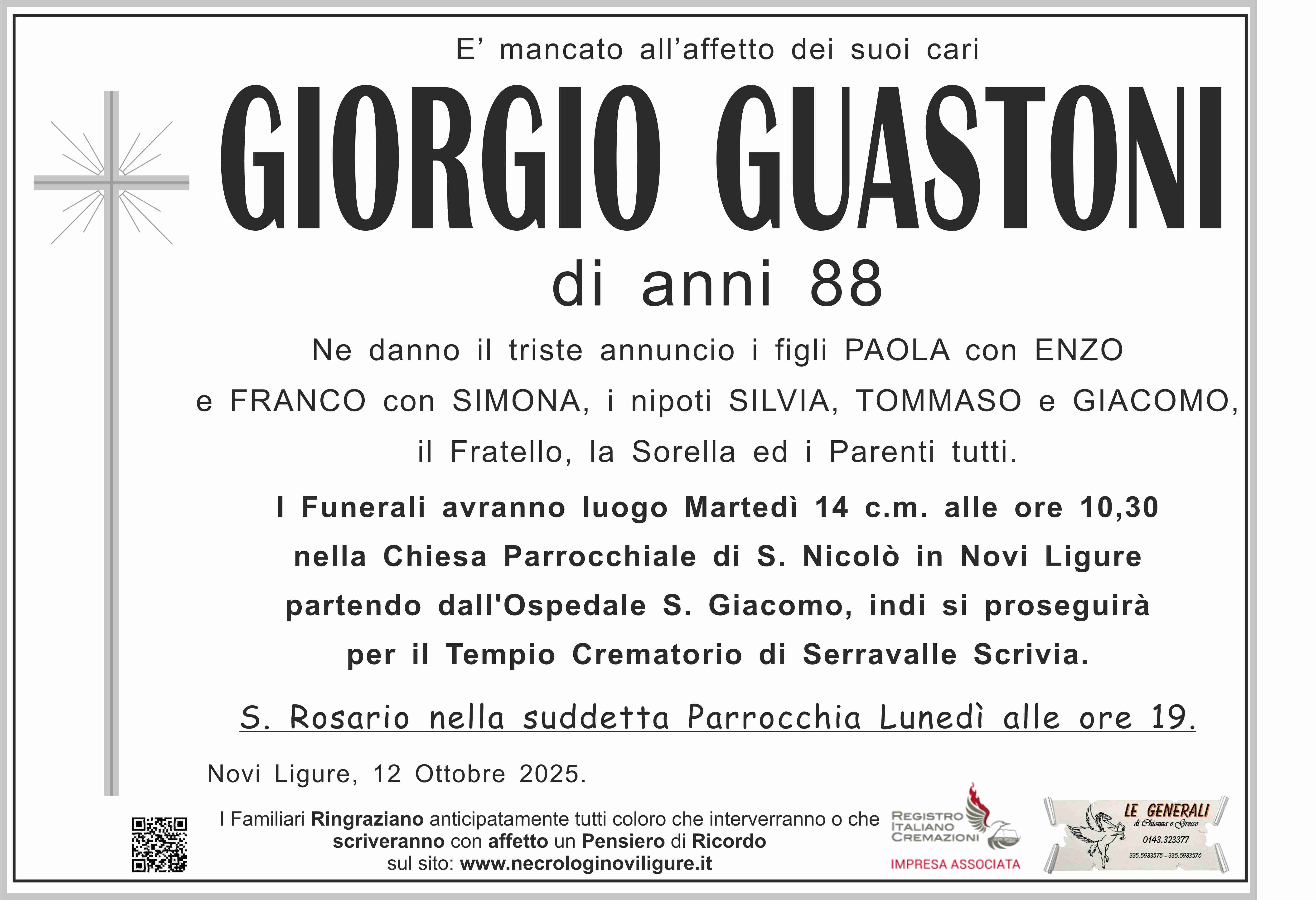 Annuncio famiglia