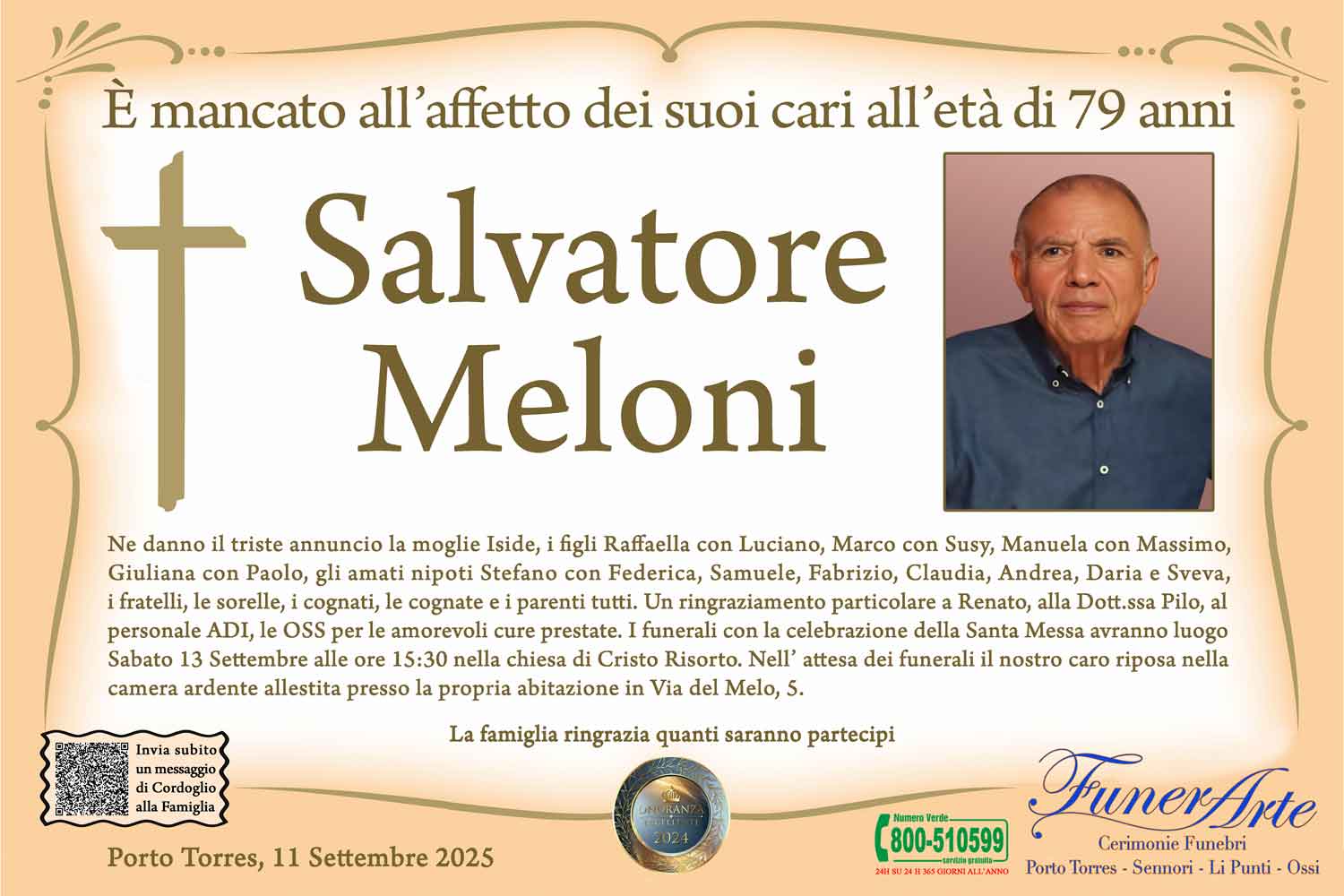 Annuncio famiglia