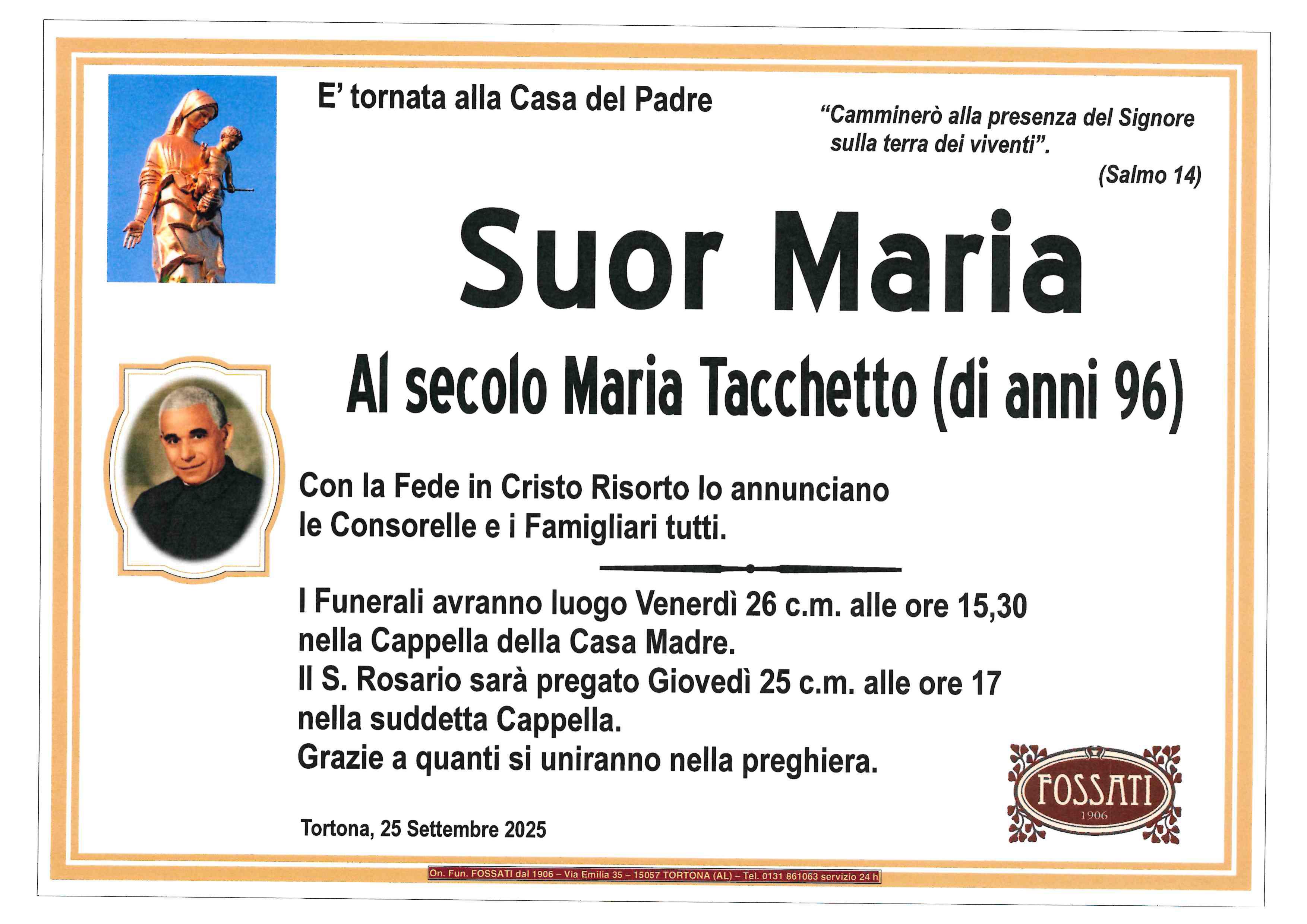 Annuncio famiglia