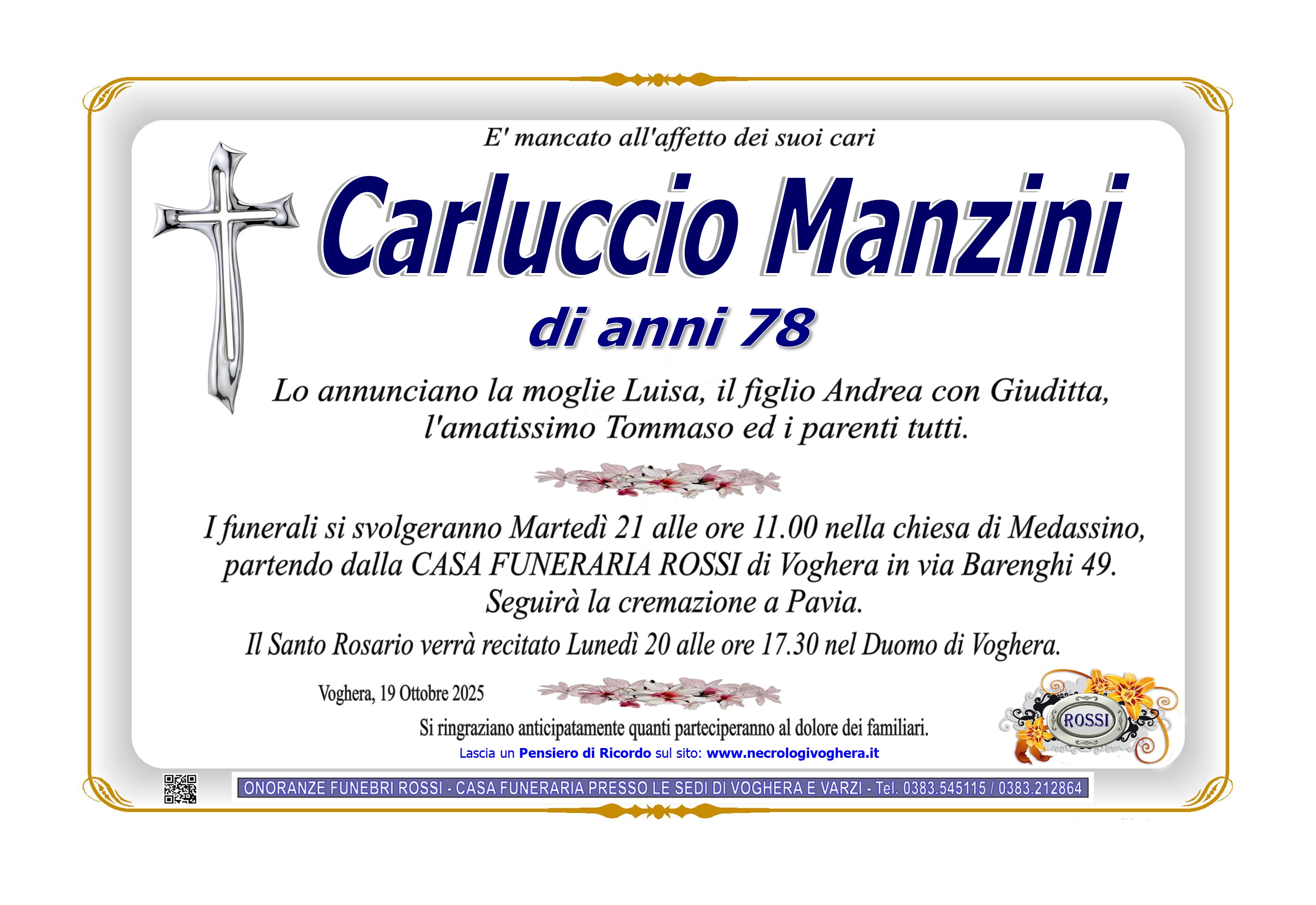 Annuncio famiglia