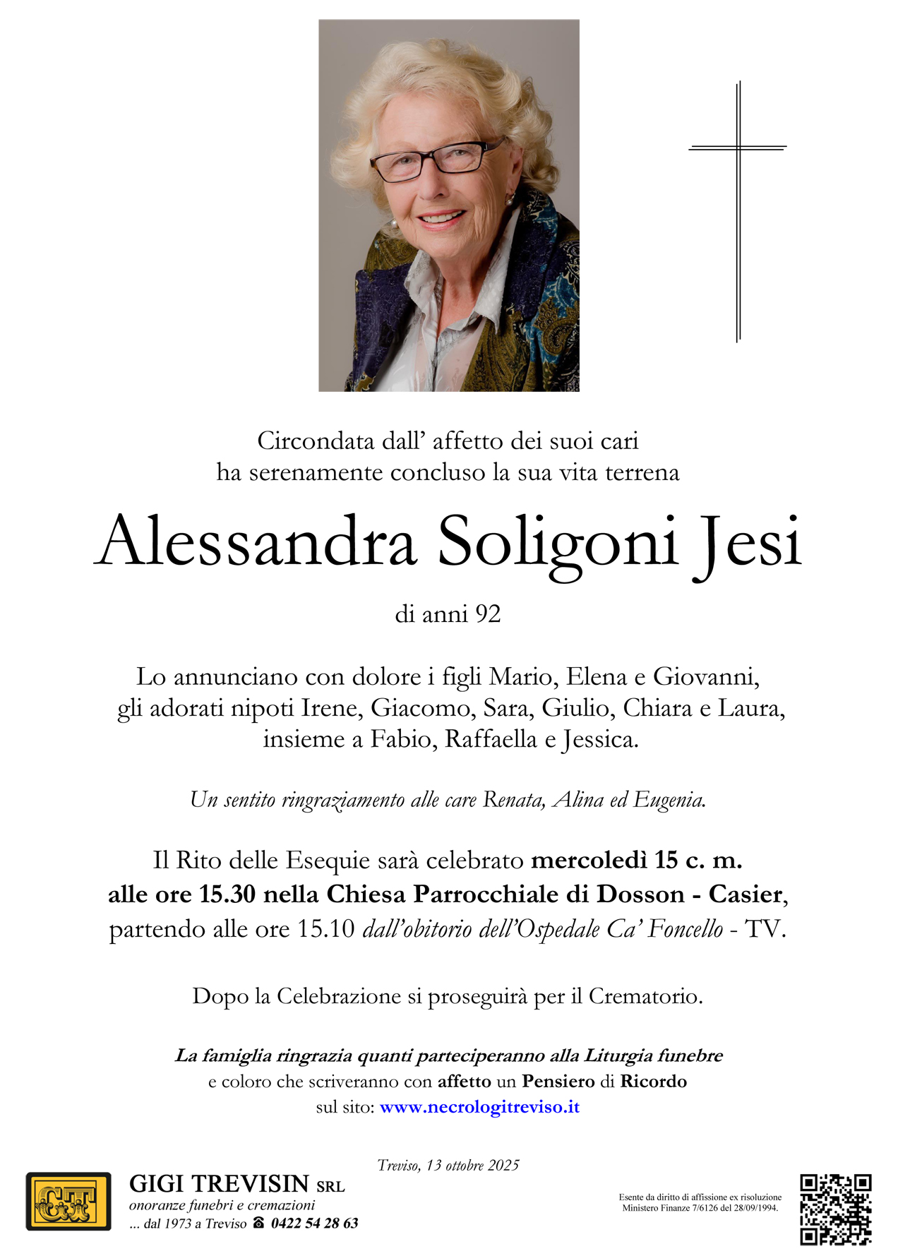 Annuncio famiglia