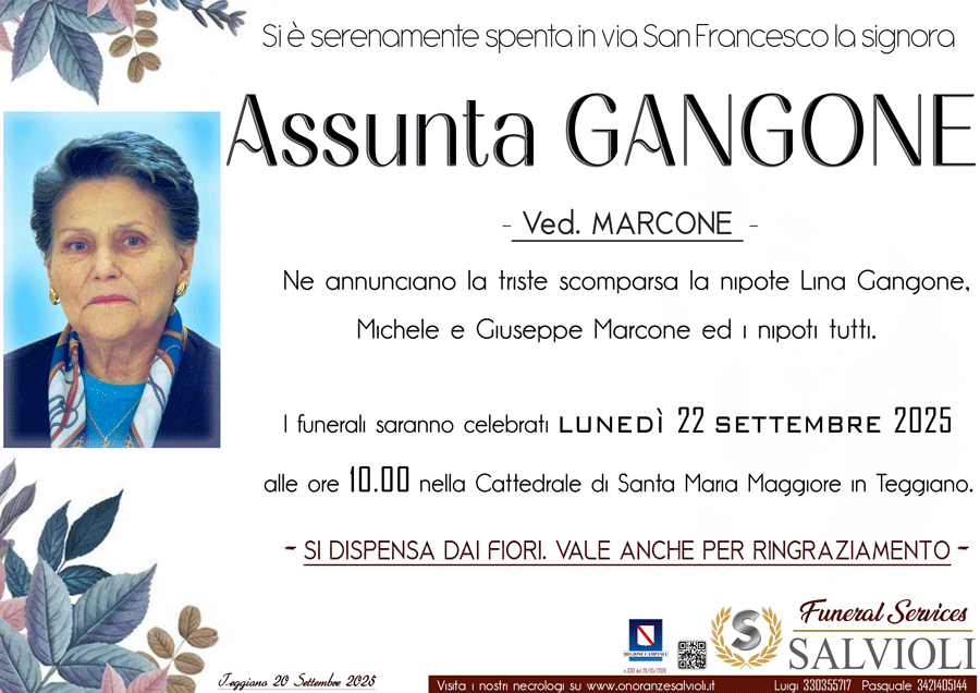 Annuncio famiglia