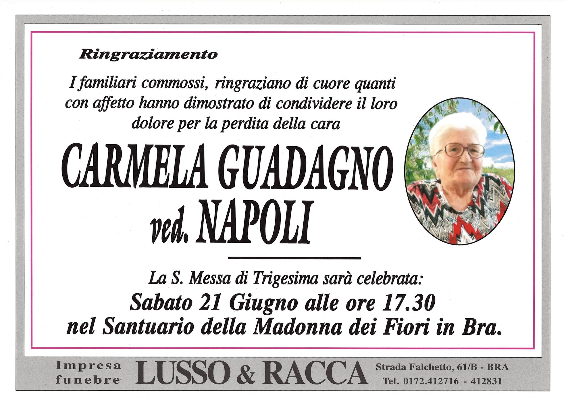 Ringraziamento
